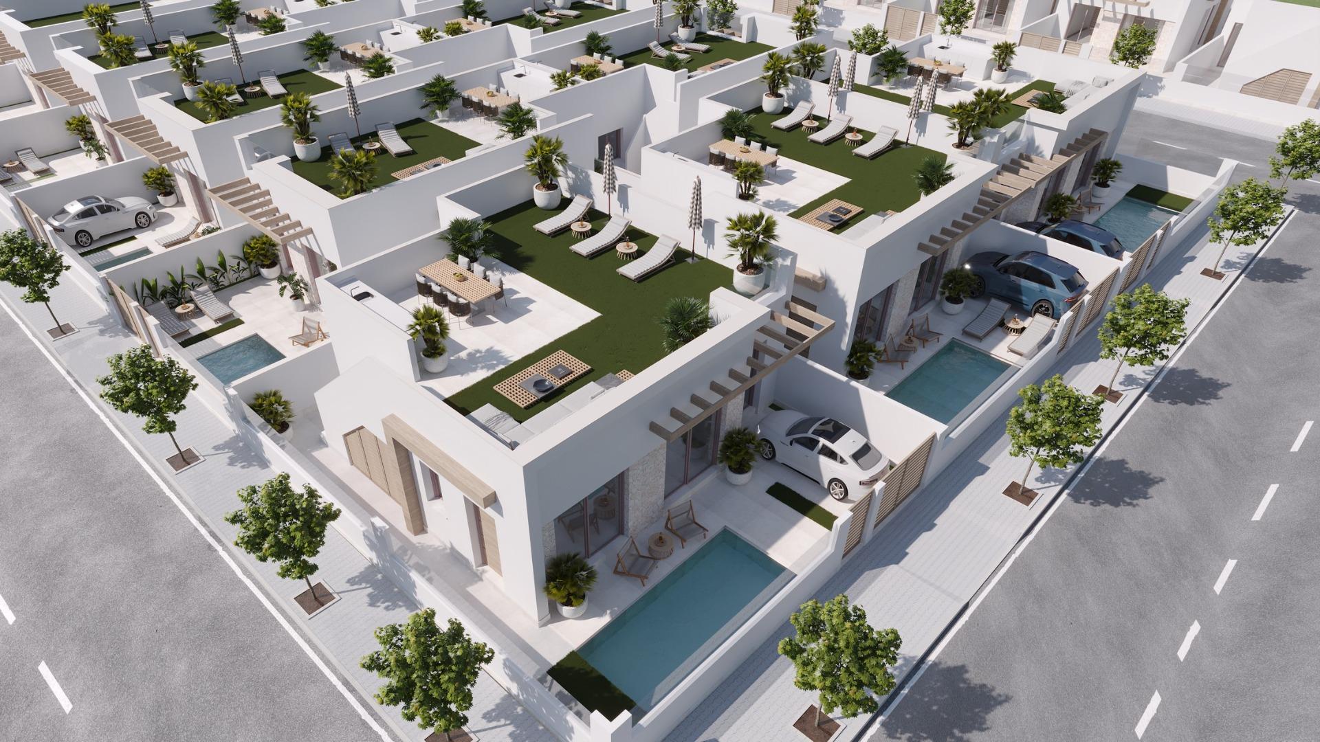 New Build - 3 Bedroom 2 Bathroom Villa in Torre Pacheco - Roldán  - Murcia