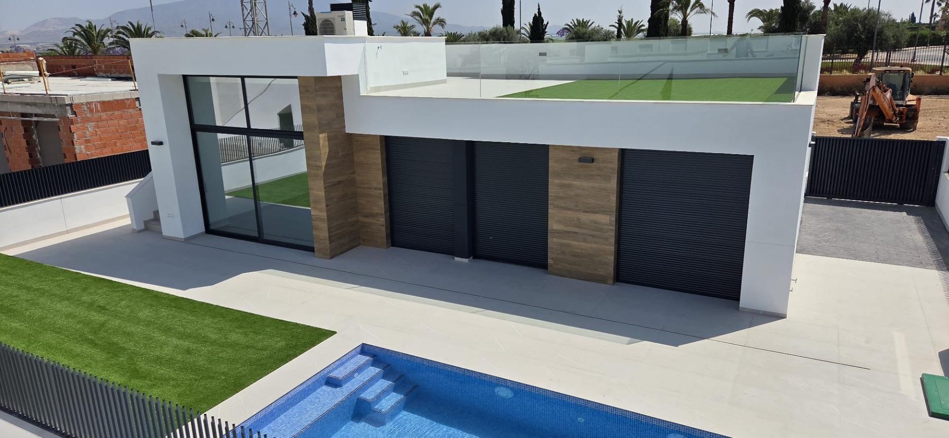 New Build - 3 Bedroom 2 Bathroom Villa in Alhama De Murcia - Condado De Alhama  - Murcia