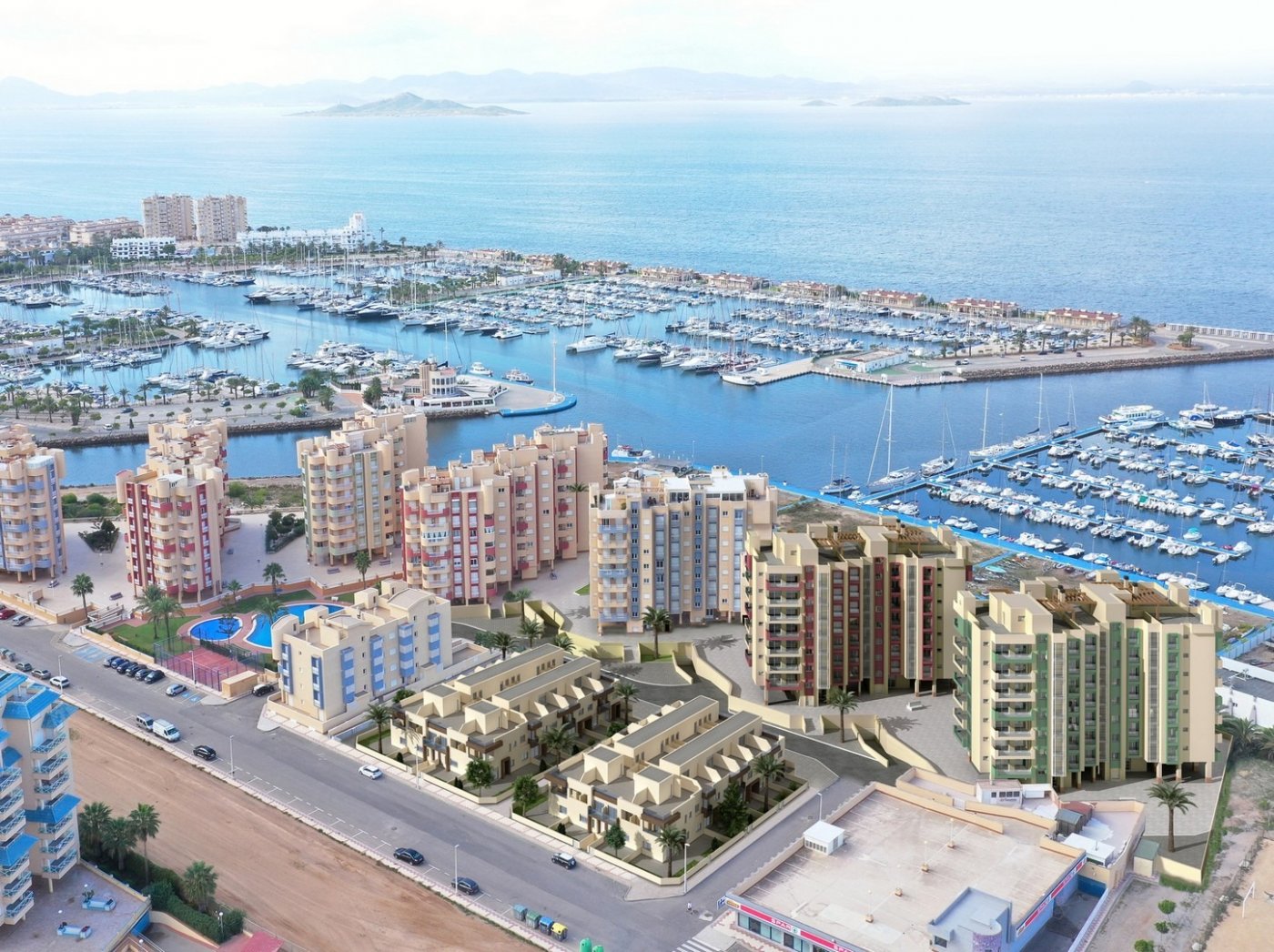 New Build - 3 Bedroom 2 Bathroom Apartment in La Manga del Mar Menor - La Manga  - Murcia