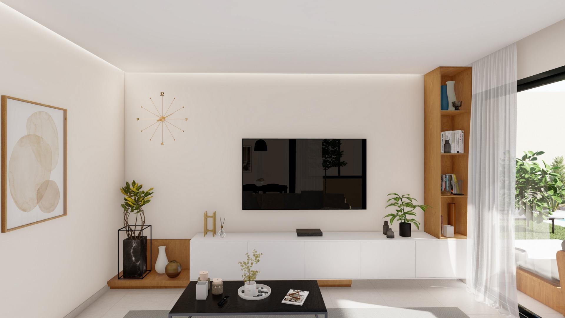 New Build - 3 Bedroom 3 Bathroom Villa in Baños y Mendigo - Altaona Golf  - Murcia