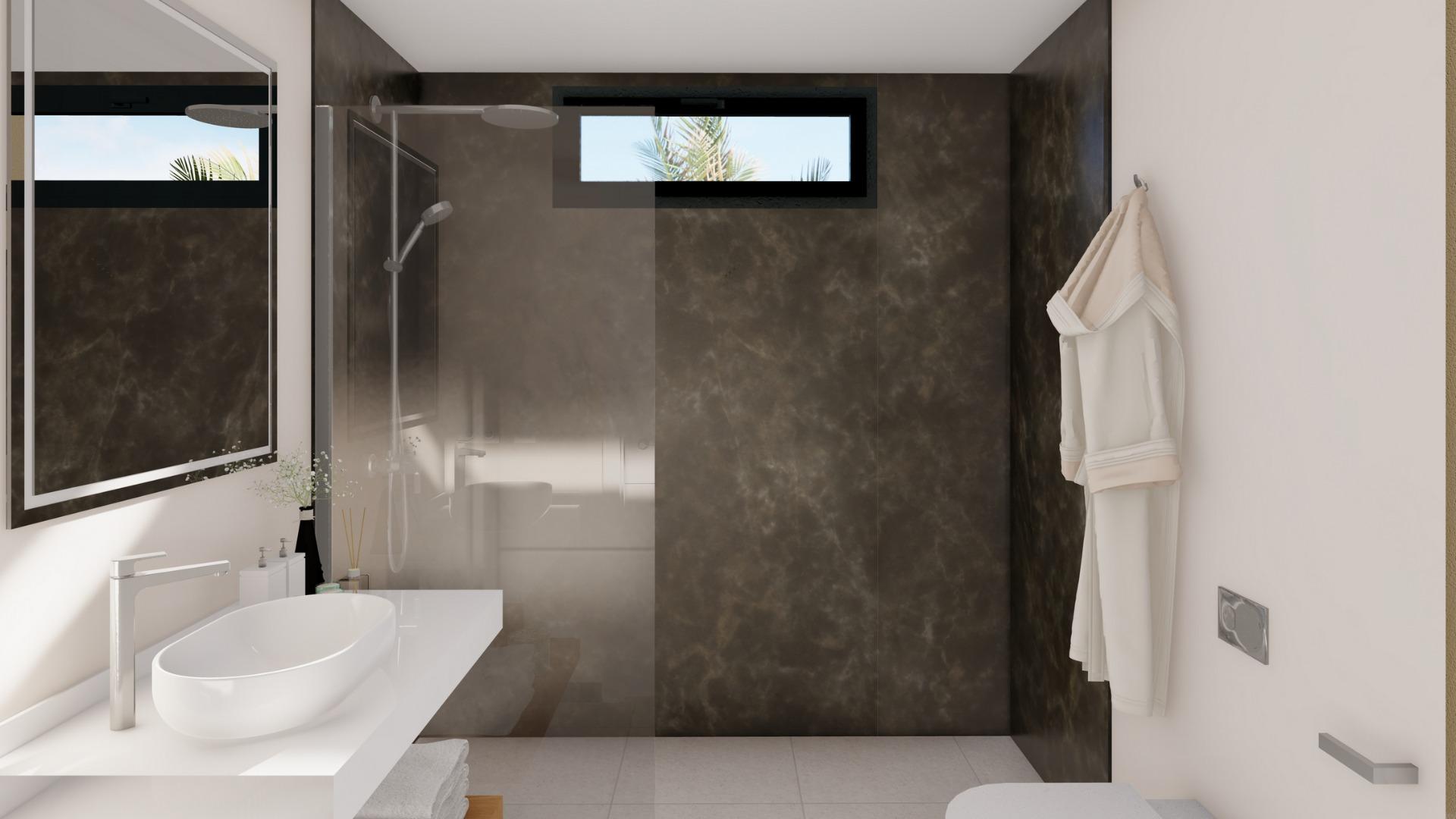 New Build - 3 Bedroom 3 Bathroom Villa in Baños y Mendigo - Altaona Golf  - Murcia