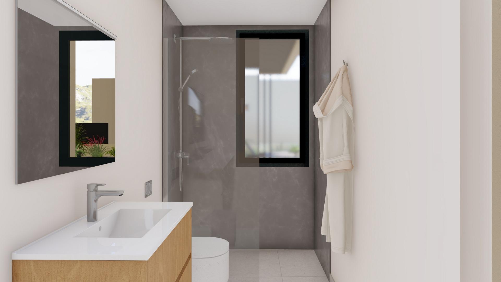 New Build - 3 Bedroom 3 Bathroom Villa in Baños y Mendigo - Altaona Golf  - Murcia