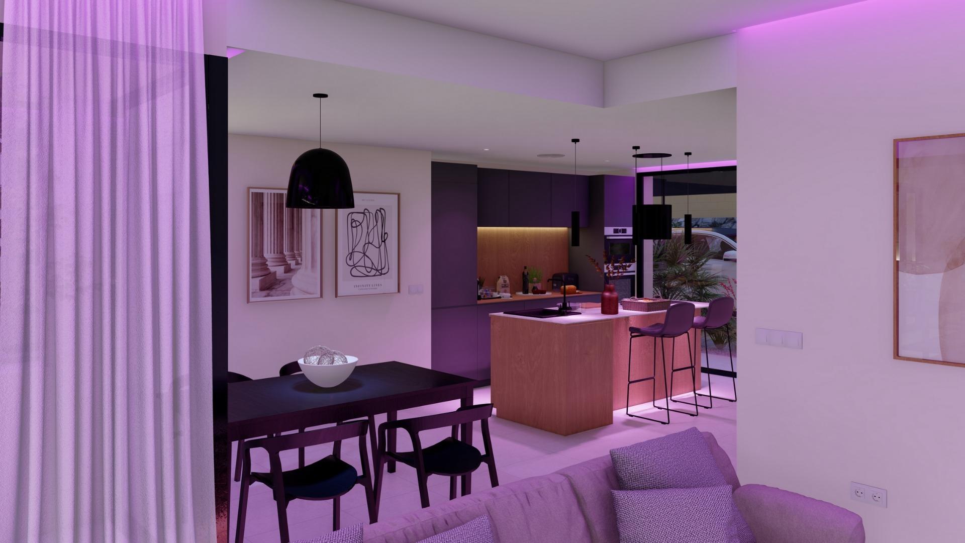 New Build - 3 Bedroom 3 Bathroom Villa in Baños y Mendigo - Altaona Golf  - Murcia