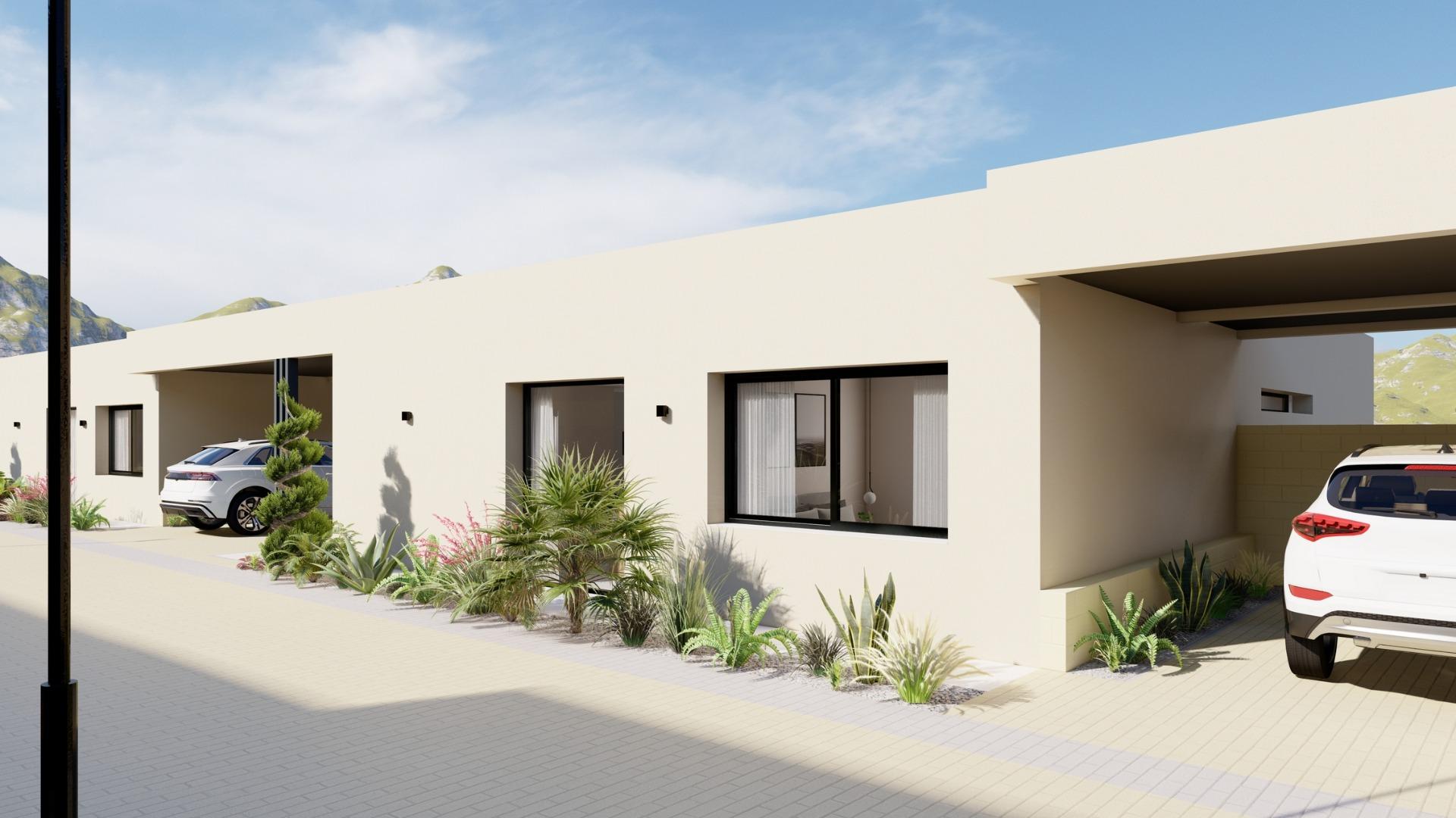 New Build - 3 Bedroom 3 Bathroom Villa in Baños y Mendigo - Altaona Golf  - Murcia