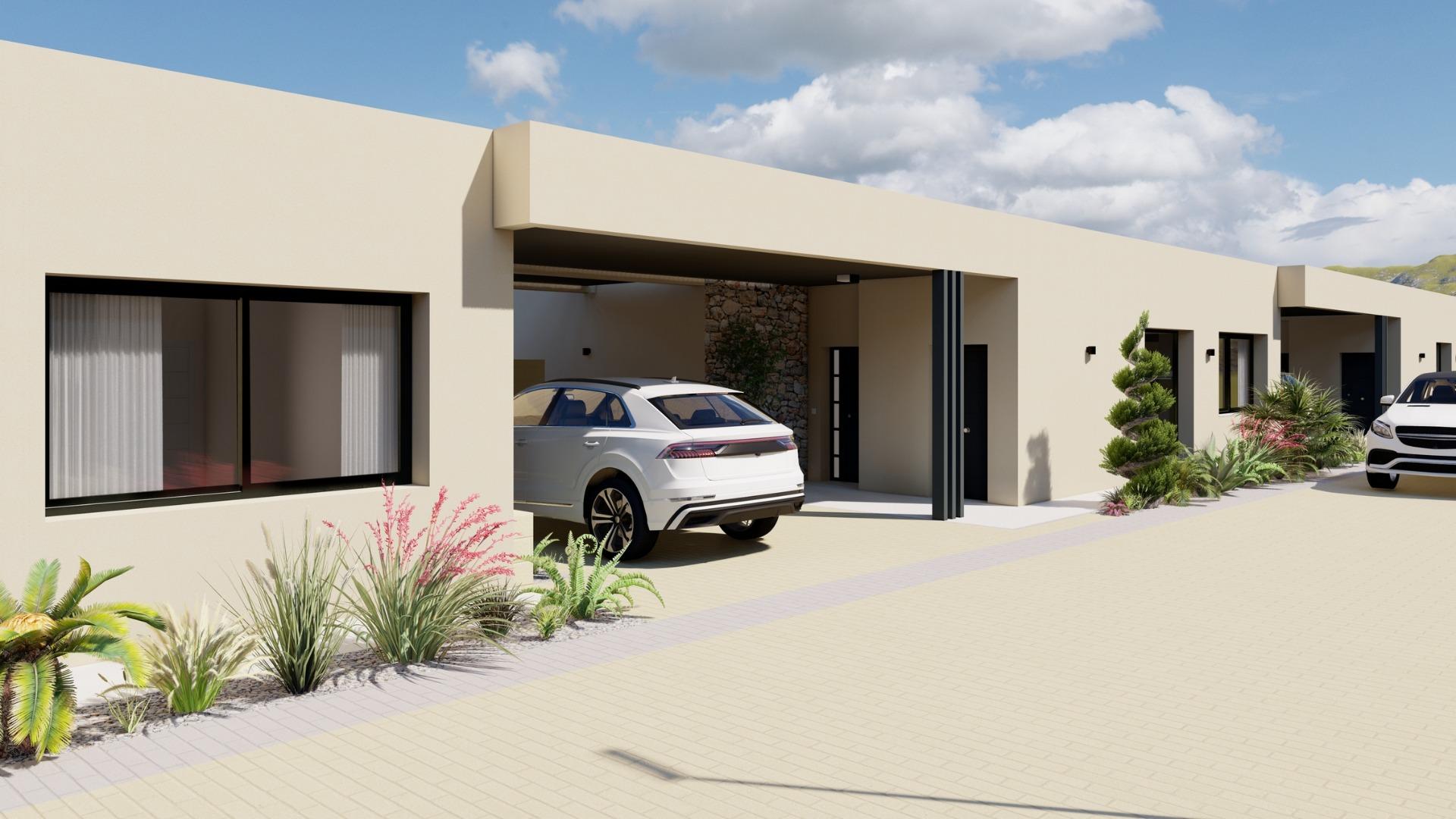 New Build - 3 Bedroom 3 Bathroom Villa in Baños y Mendigo - Altaona Golf  - Murcia