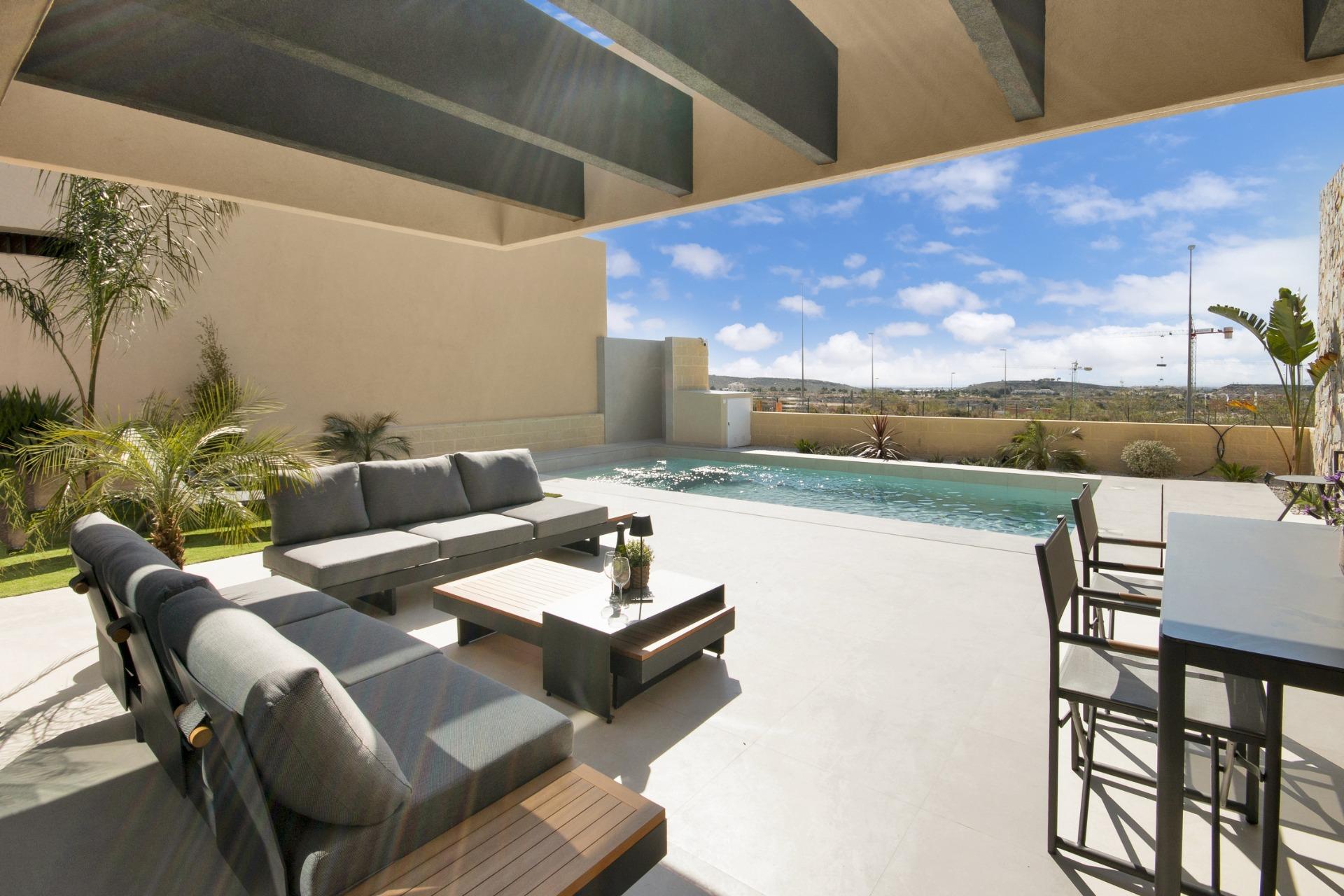 New Build - 3 Bedroom 2 Bathroom Villa in Baños y Mendigo - Altaona Golf  - Murcia