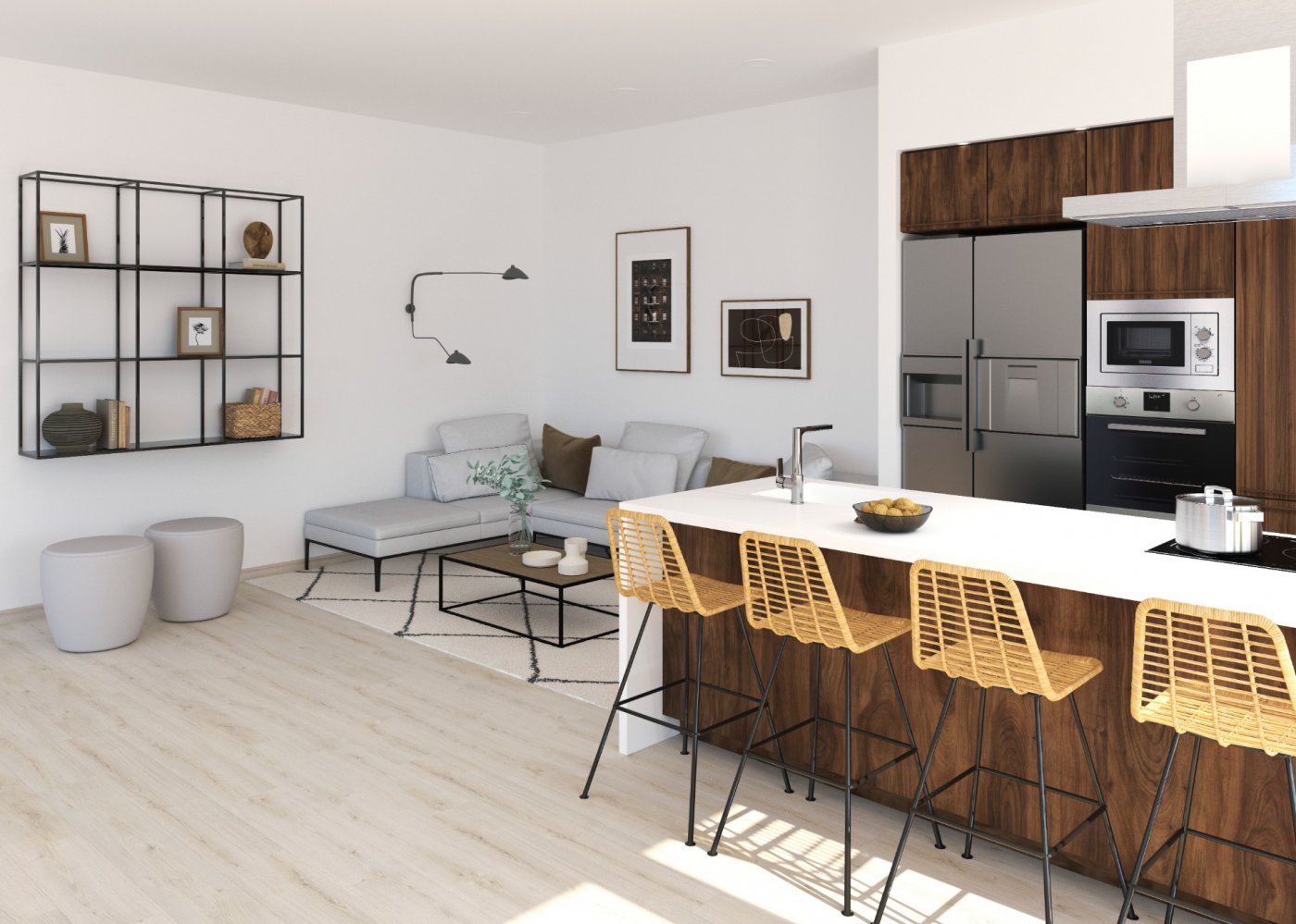 New Build - 3 Bedroom 2 Bathroom Villa in Fortuna - Urb. Kalendas  - Murcia