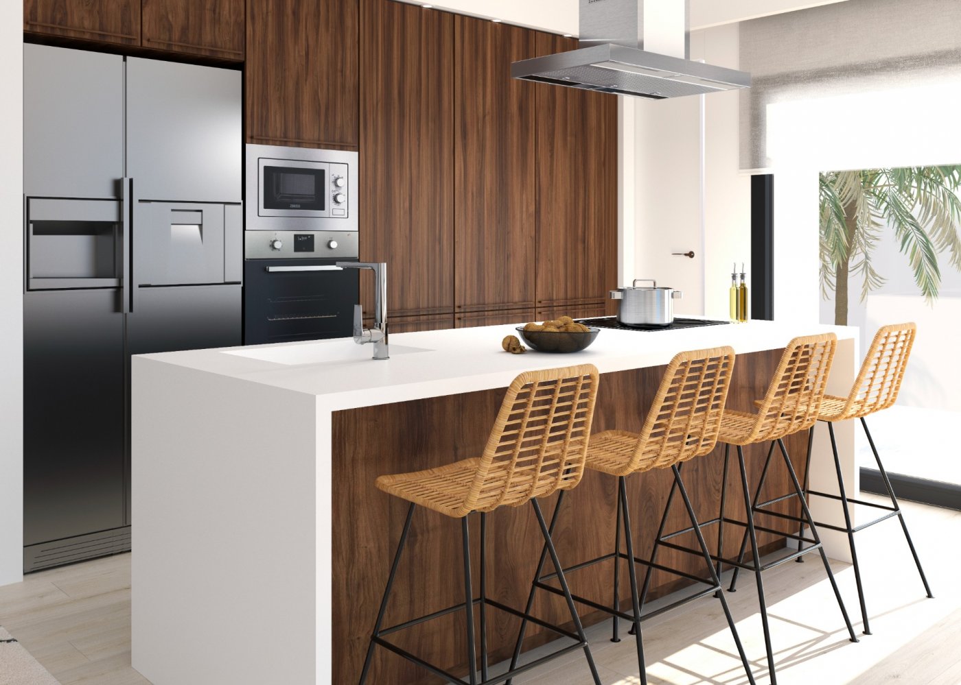 New Build - 3 Bedroom 2 Bathroom Villa in Fortuna - Urb. Kalendas  - Murcia
