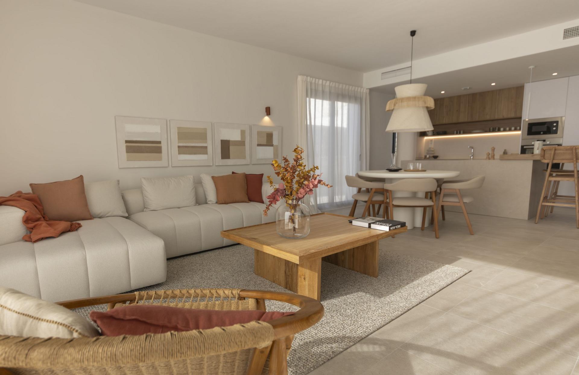 New Build - 3 Bedroom 2 Bathroom Villa in Baños y Mendigo - Altaona Golf  - Murcia
