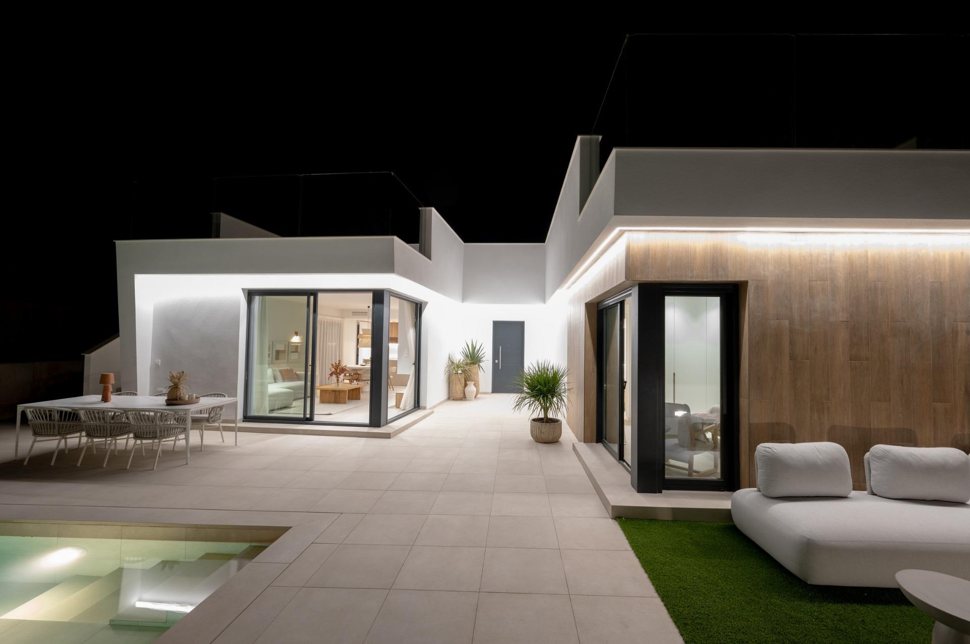 New Build - 3 Bedroom 2 Bathroom Villa in Baños y Mendigo - Altaona Golf  - Murcia