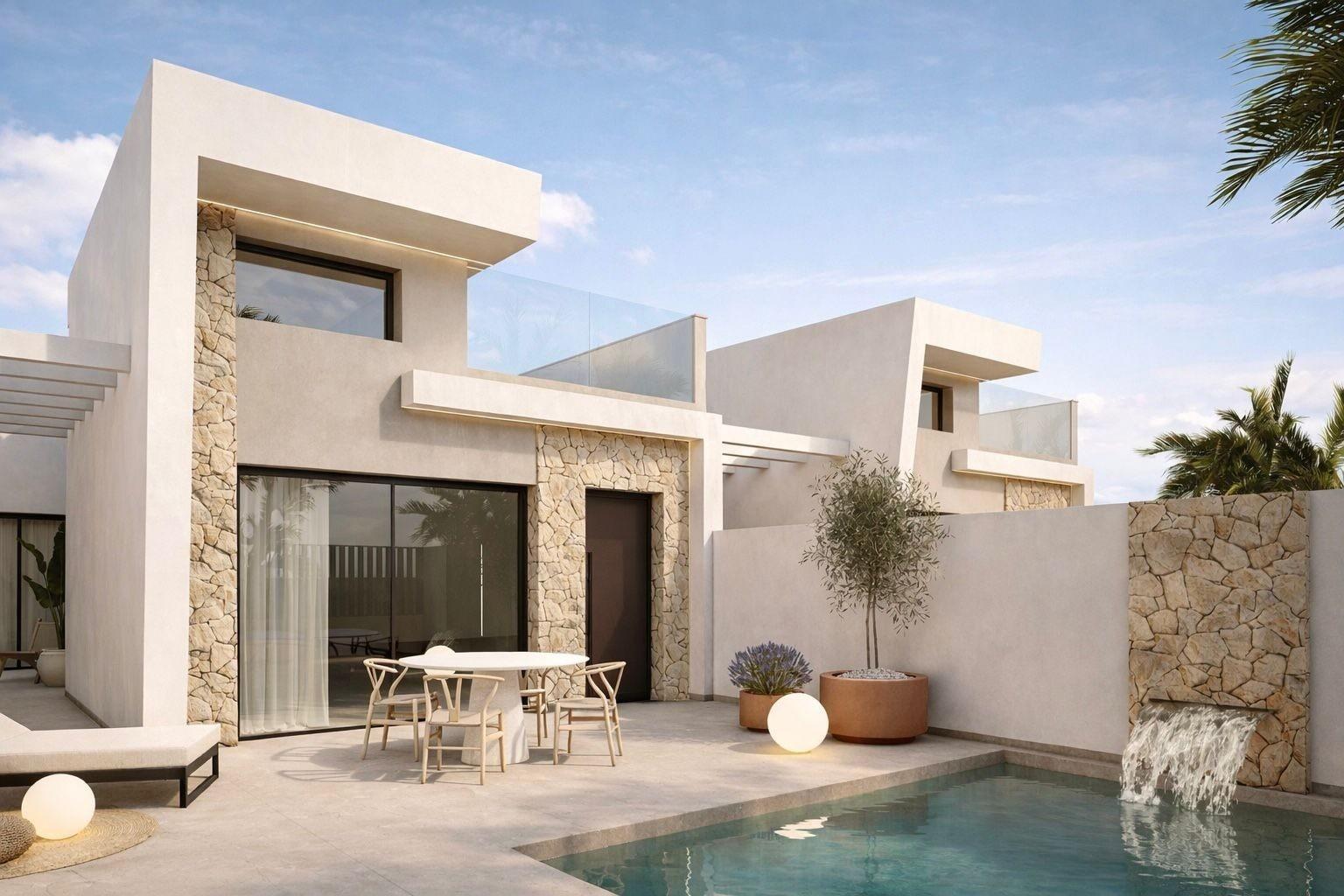 New Build - 3 Bedroom 2 Bathroom Villa in Los Alcazares - Serena Golf  - Murcia