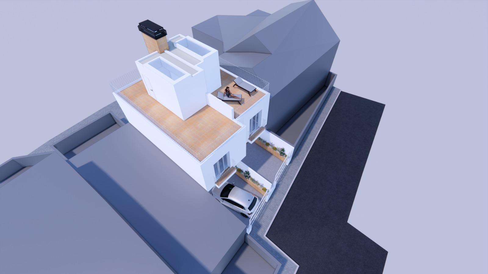 New Build - 2 Bedroom 3 Bathroom Town House in Cartagena - La Azohía  - Murcia