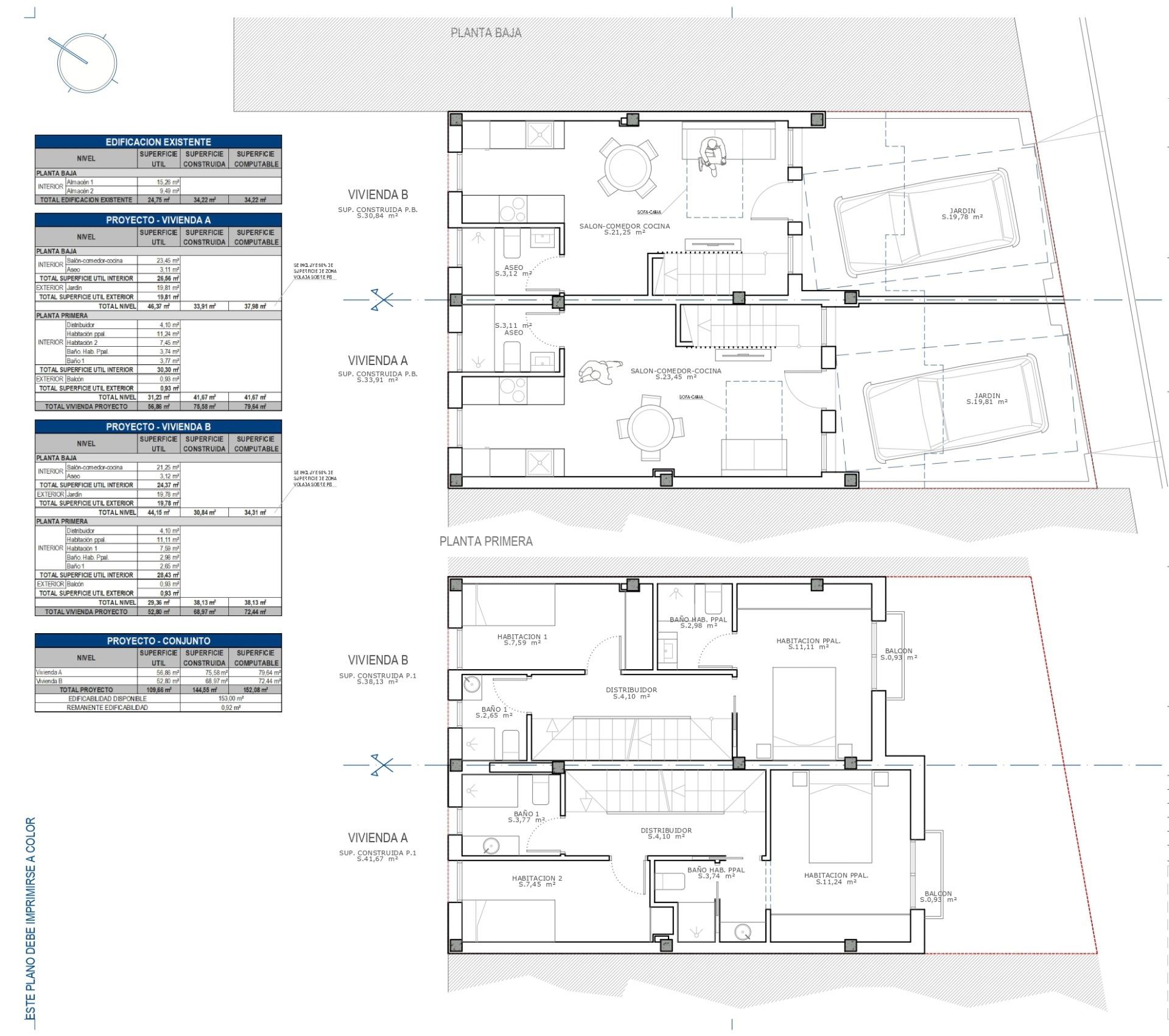 New Build - 2 Bedroom 3 Bathroom Town House in Cartagena - La Azohía  - Murcia