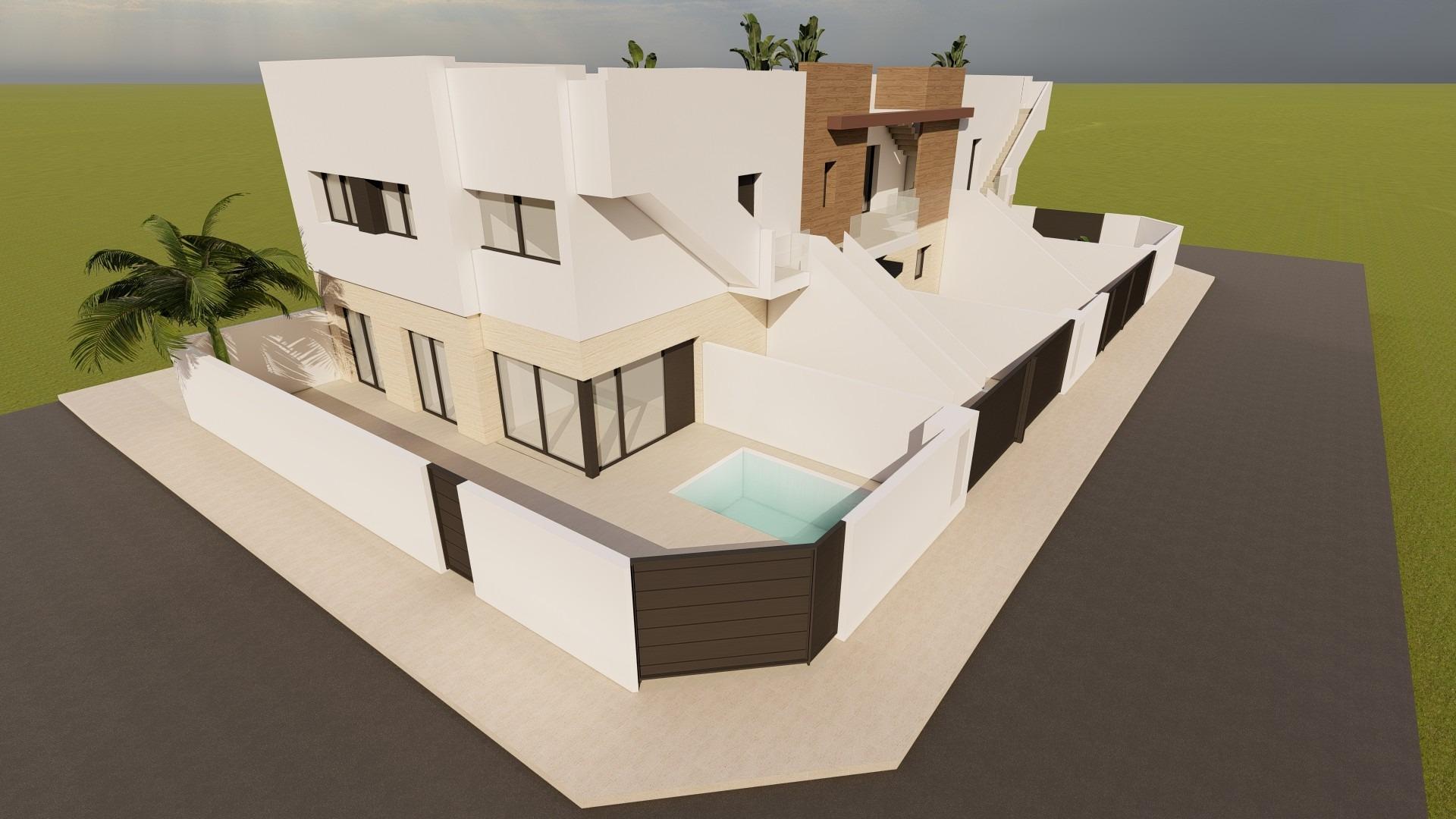 New Build - 2 Bedroom 2 Bathroom Bungalow in San Pedro del Pinatar - Lo Pagan  - Murcia