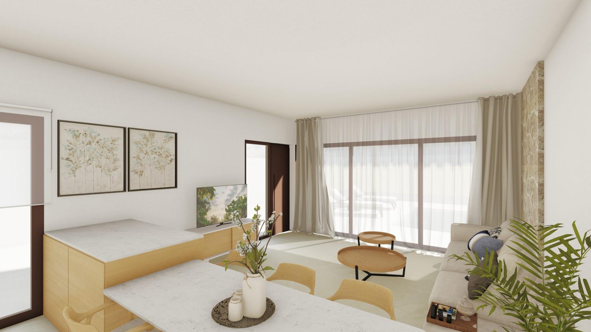 New Build - 3 Bedroom 3 Bathroom Quad House in San Javier - pueblo  - Murcia