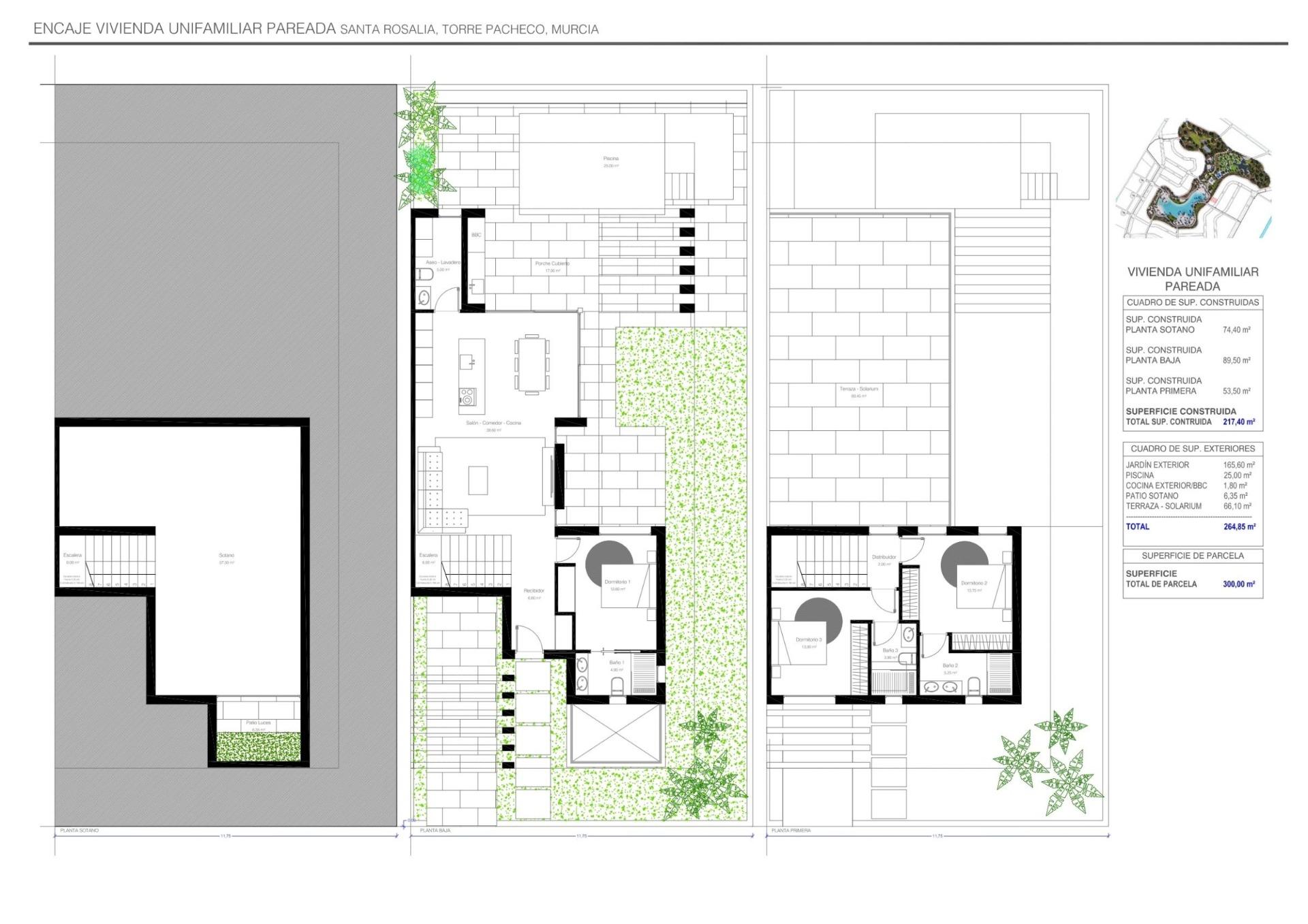 New Build - 3 Bedroom 3 Bathroom Villa in Torre Pacheco - Santa Rosalia Lake and Life Resort  - Murcia