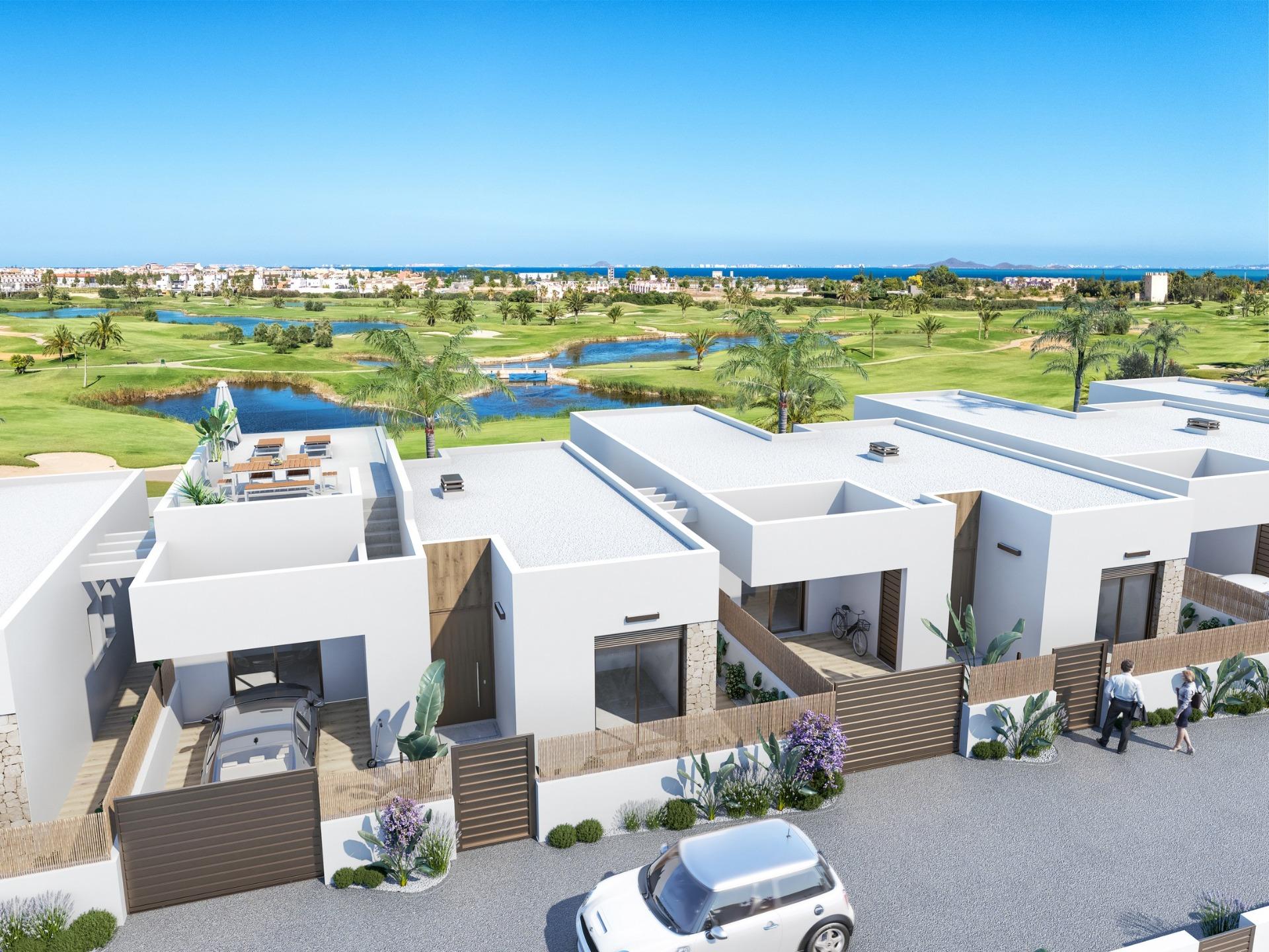 New Build - 3 Bedroom 2 Bathroom Villa in Los Alcazares - Serena Golf  - Murcia