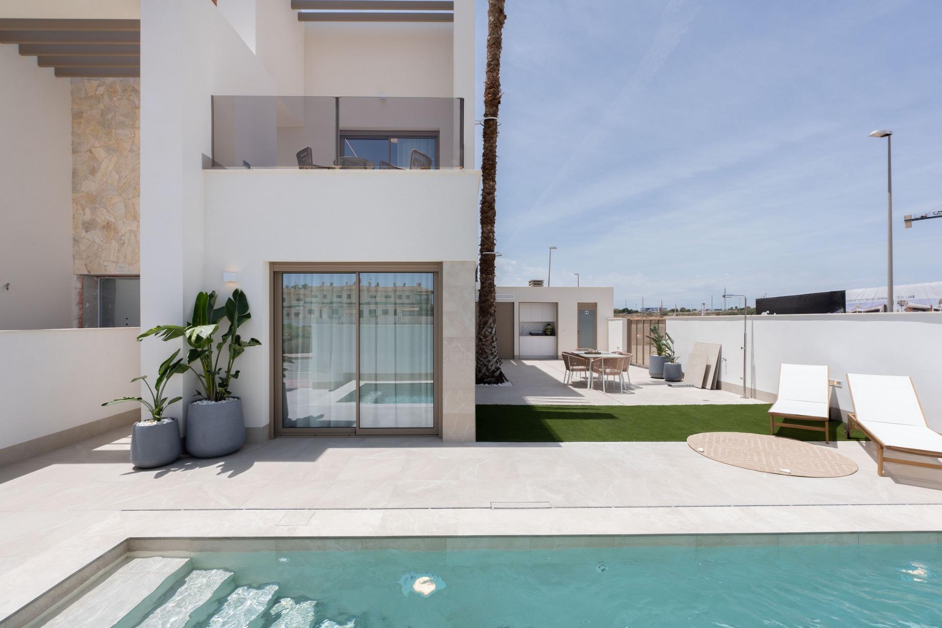 New Build - 3 Bedroom 2 Bathroom Quad House in Los Alcazares - Serena Golf  - Murcia