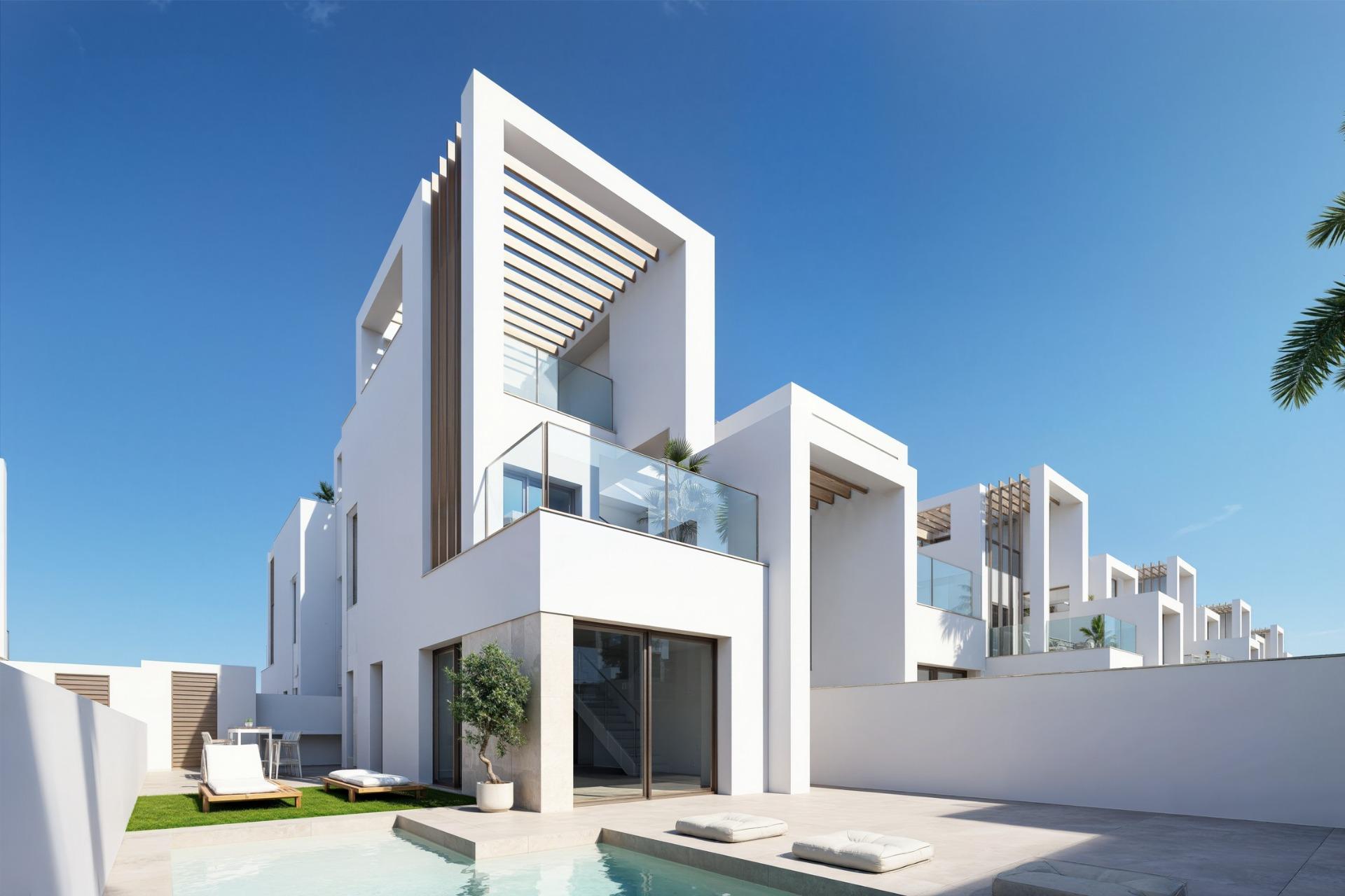 New Build - 3 Bedroom 3 Bathroom Villa in Los Alcazares - Serena Golf  - Murcia