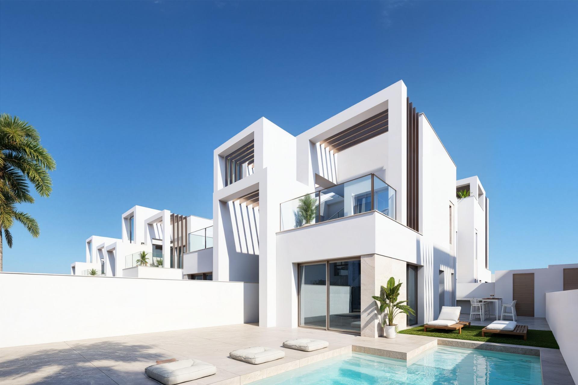 New Build - 3 Bedroom 3 Bathroom Villa in Los Alcazares - Serena Golf  - Murcia