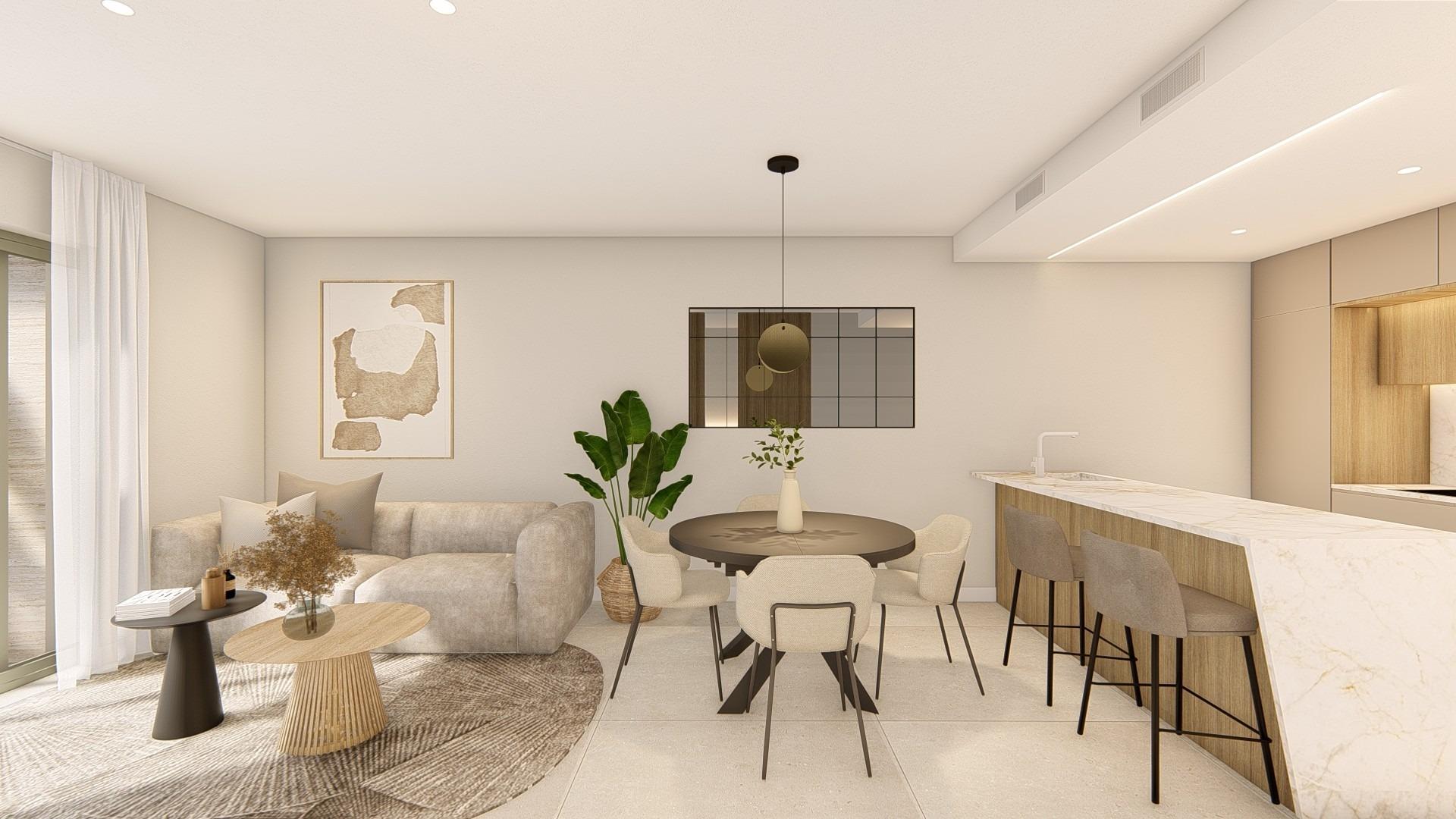 New Build - 2 Bedroom 2 Bathroom Apartment in Los Alcazares - Serena Golf  - Murcia