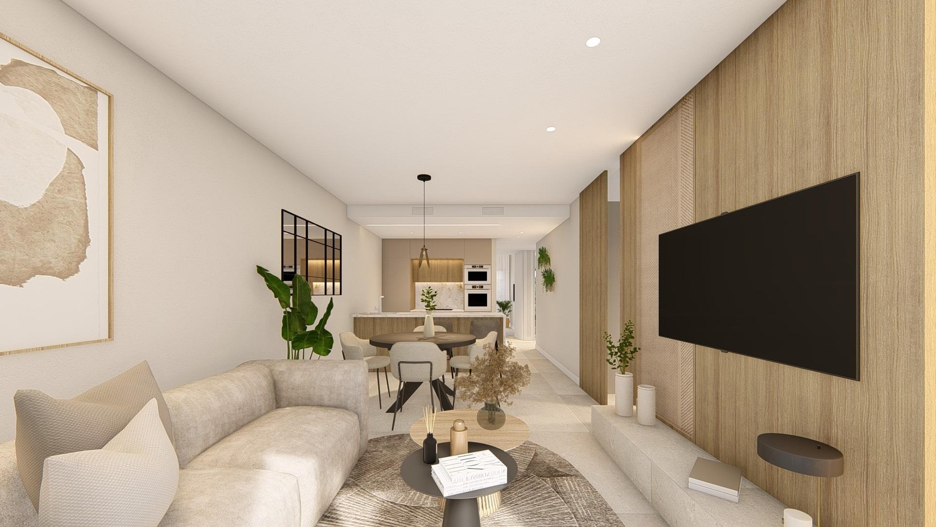 New Build - 2 Bedroom 2 Bathroom Apartment in Los Alcazares - Serena Golf  - Murcia