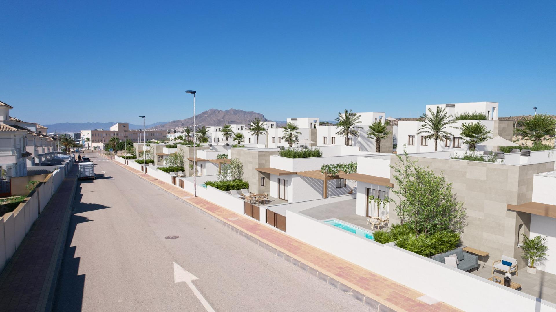 New Build - 3 Bedroom 2 Bathroom Villa in Puerto de Mazarron - Caleñares  - Murcia