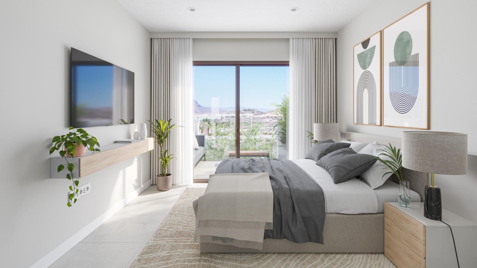 New Build - 3 Bedroom 2 Bathroom Villa in Puerto de Mazarron - Caleñares  - Murcia