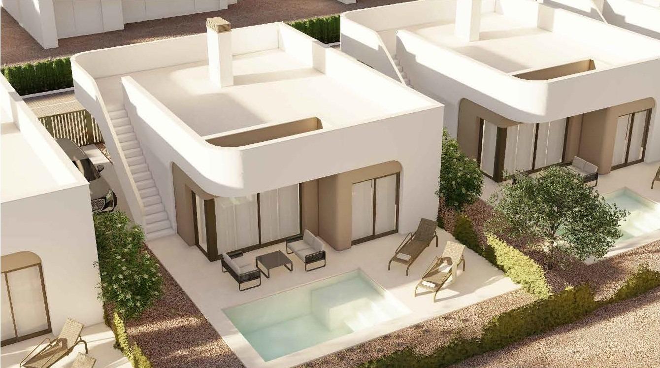 New Build - 2 Bedroom 2 Bathroom Villa in Fuente Álamo - Hacienda del Alamo  - Murcia
