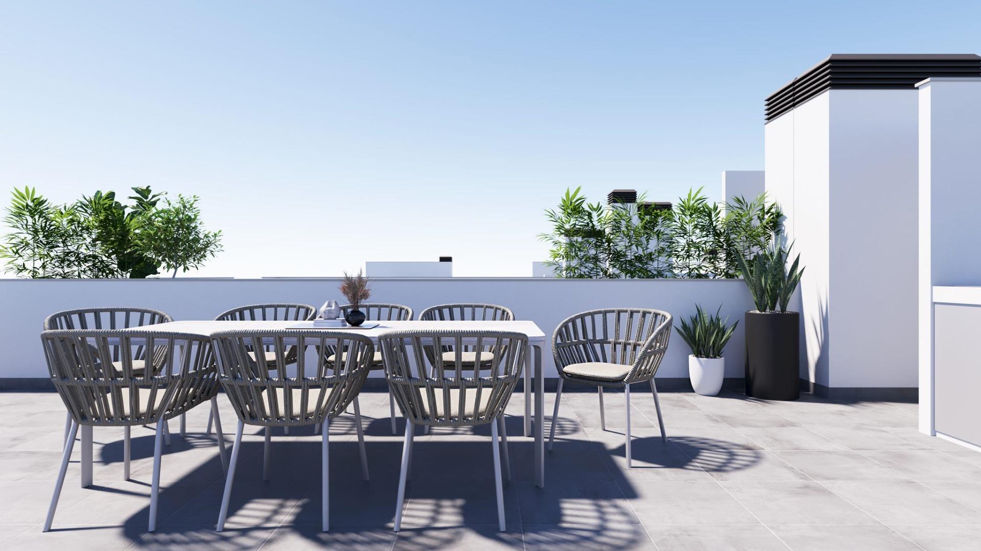 New Build - 2 Bedroom 2 Bathroom Town House in Torre Pacheco - El Alba  - Murcia