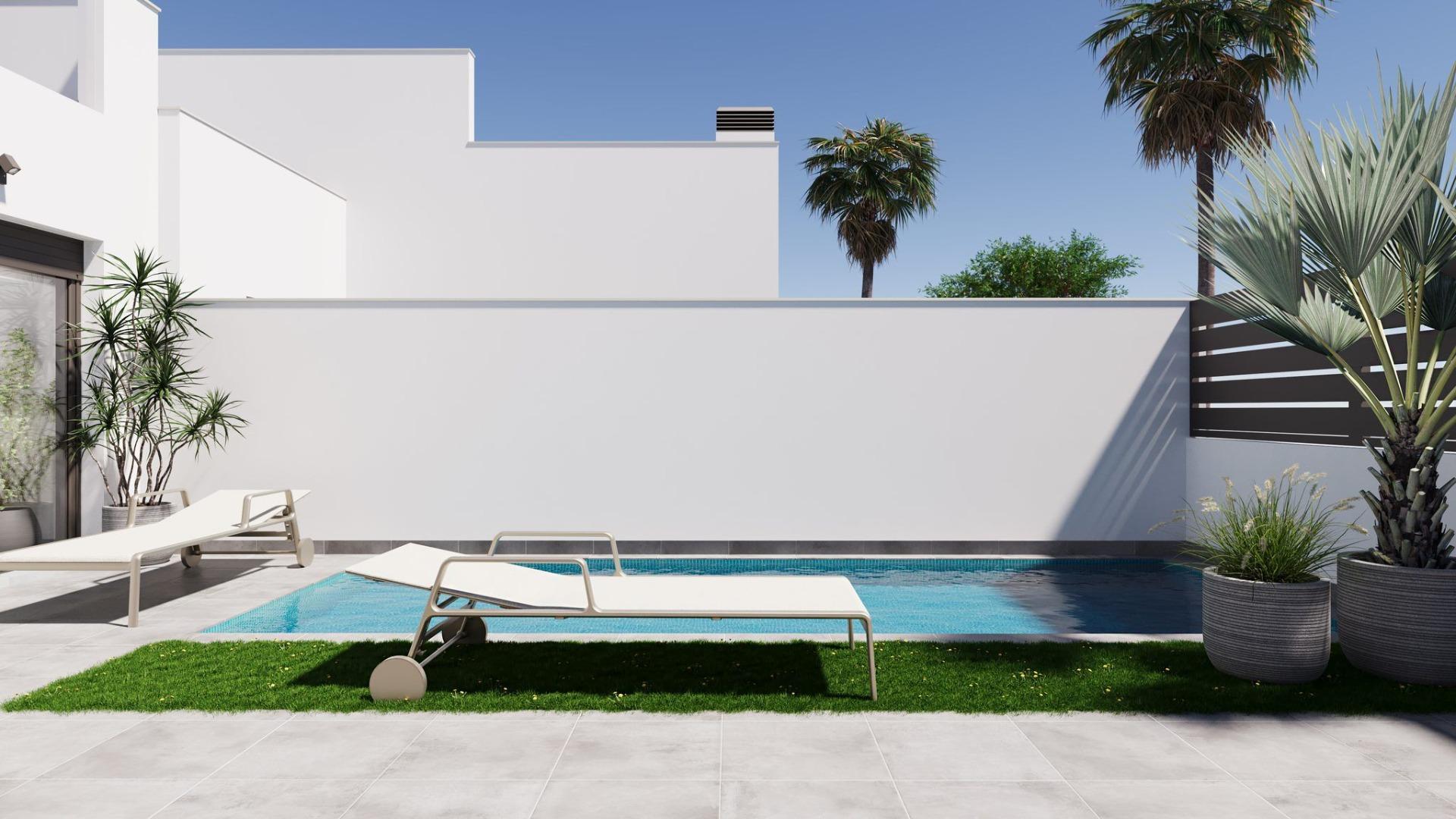 New Build - 2 Bedroom 2 Bathroom Town House in Torre Pacheco - El Alba  - Murcia