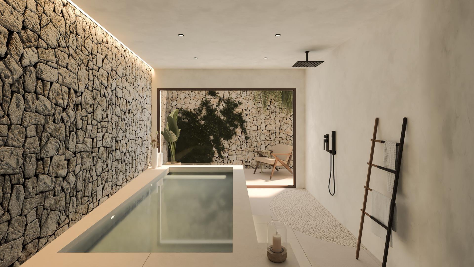 New Build - 3 Bedroom 3 Bathroom Villa in Cabo de Palos - Cala Flores  - Murcia