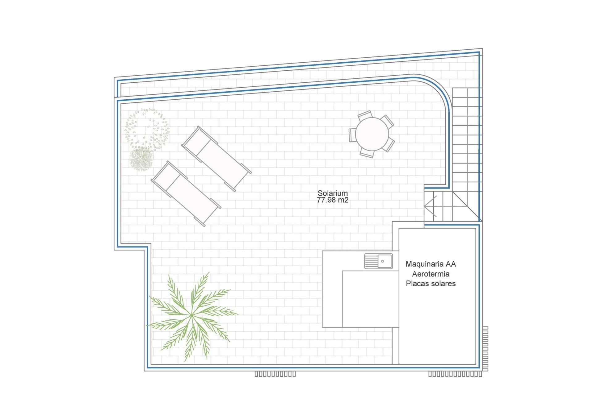 New Build - 3 Bedroom 3 Bathroom Villa in Cabo de Palos - Cala Flores  - Murcia