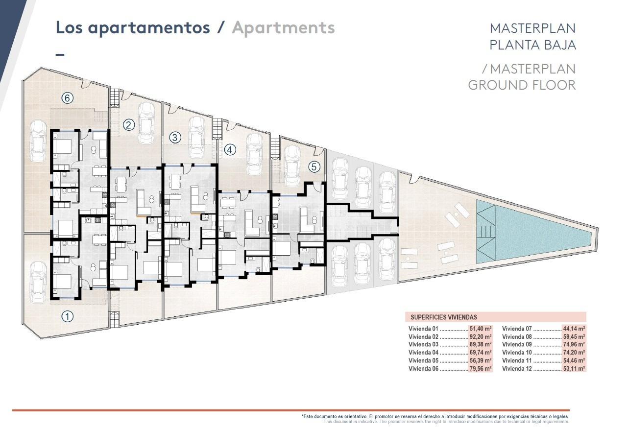 New Build - 1 Bedroom 1 Bathroom Bungalow in San Pedro del Pinatar - Pueblo  - Murcia