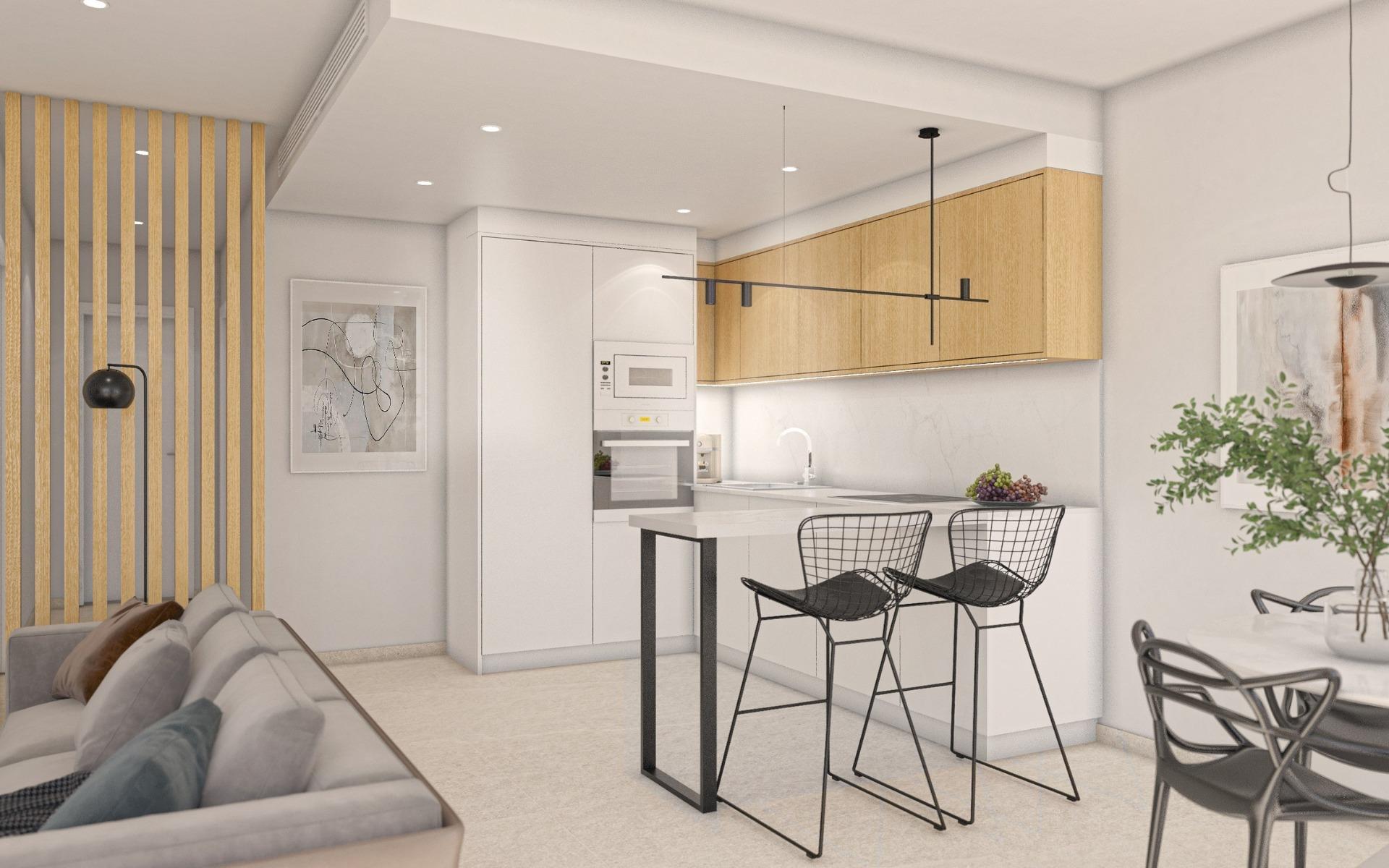New Build - 1 Bedroom 1 Bathroom Bungalow in San Pedro del Pinatar - Pueblo  - Murcia