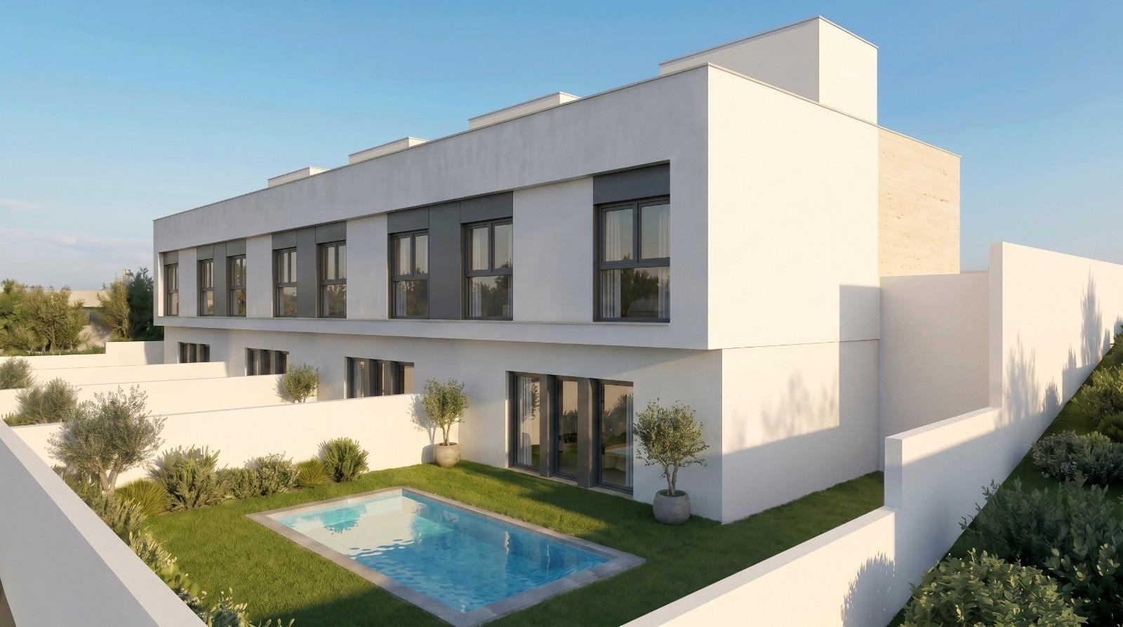 New Build - 3 Bedroom 3 Bathroom Town House in Mazarron - Country Club  - Murcia