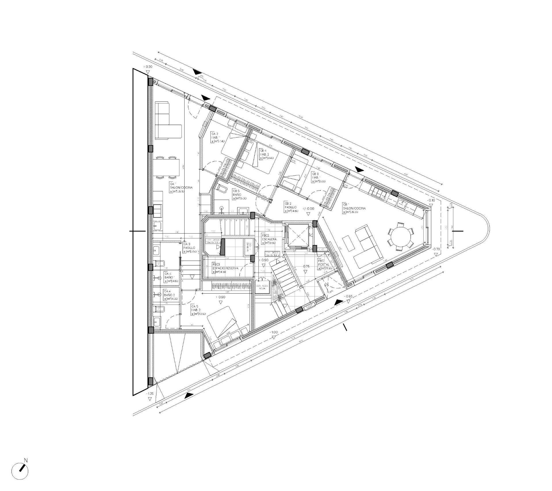 New Build - 2 Bedroom 1 Bathroom Apartment in Mazarron - pueblo  - Murcia