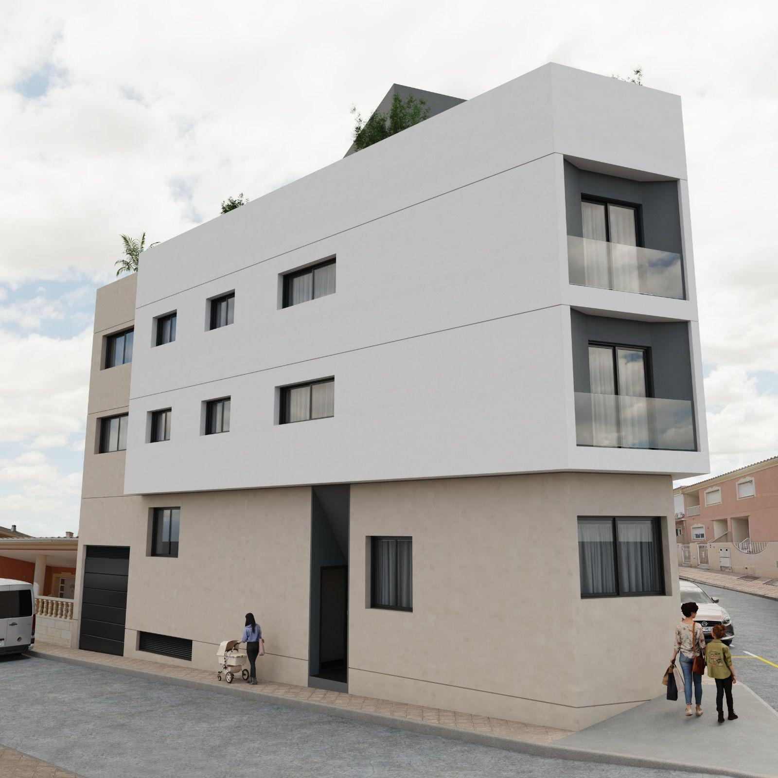 New Build - 2 Bedroom 1 Bathroom Penthouse in Mazarron - pueblo  - Murcia