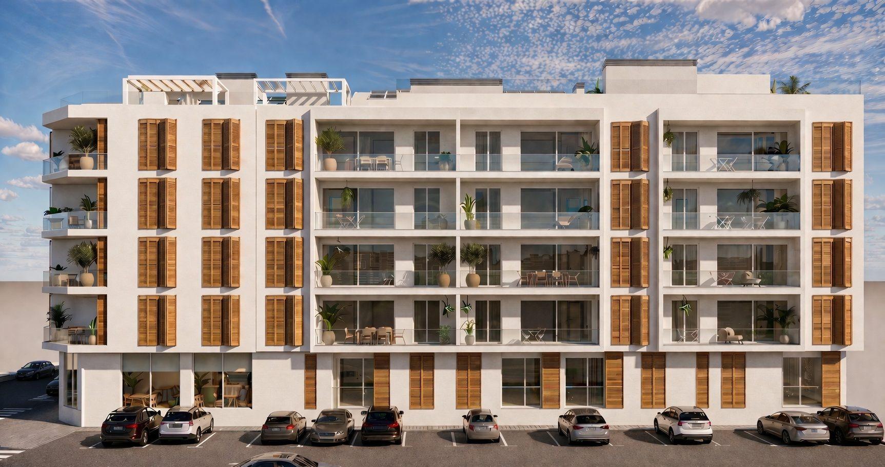 New Build - 1 Bathroom Apartment in San Pedro del Pinatar - Lo Pagan  - Murcia