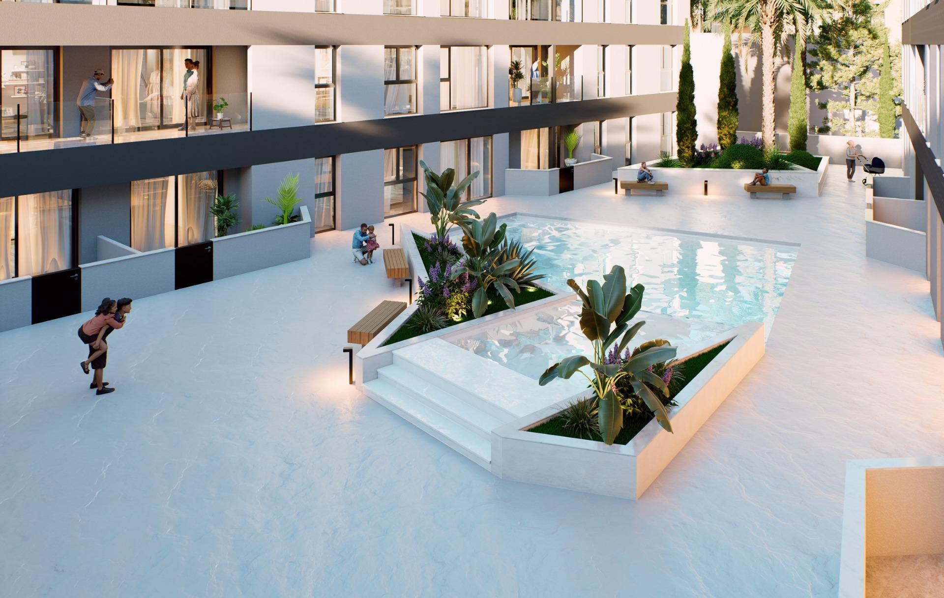New Build - 1 Bedroom 1 Bathroom Apartment in San Pedro del Pinatar - Lo Pagan  - Murcia