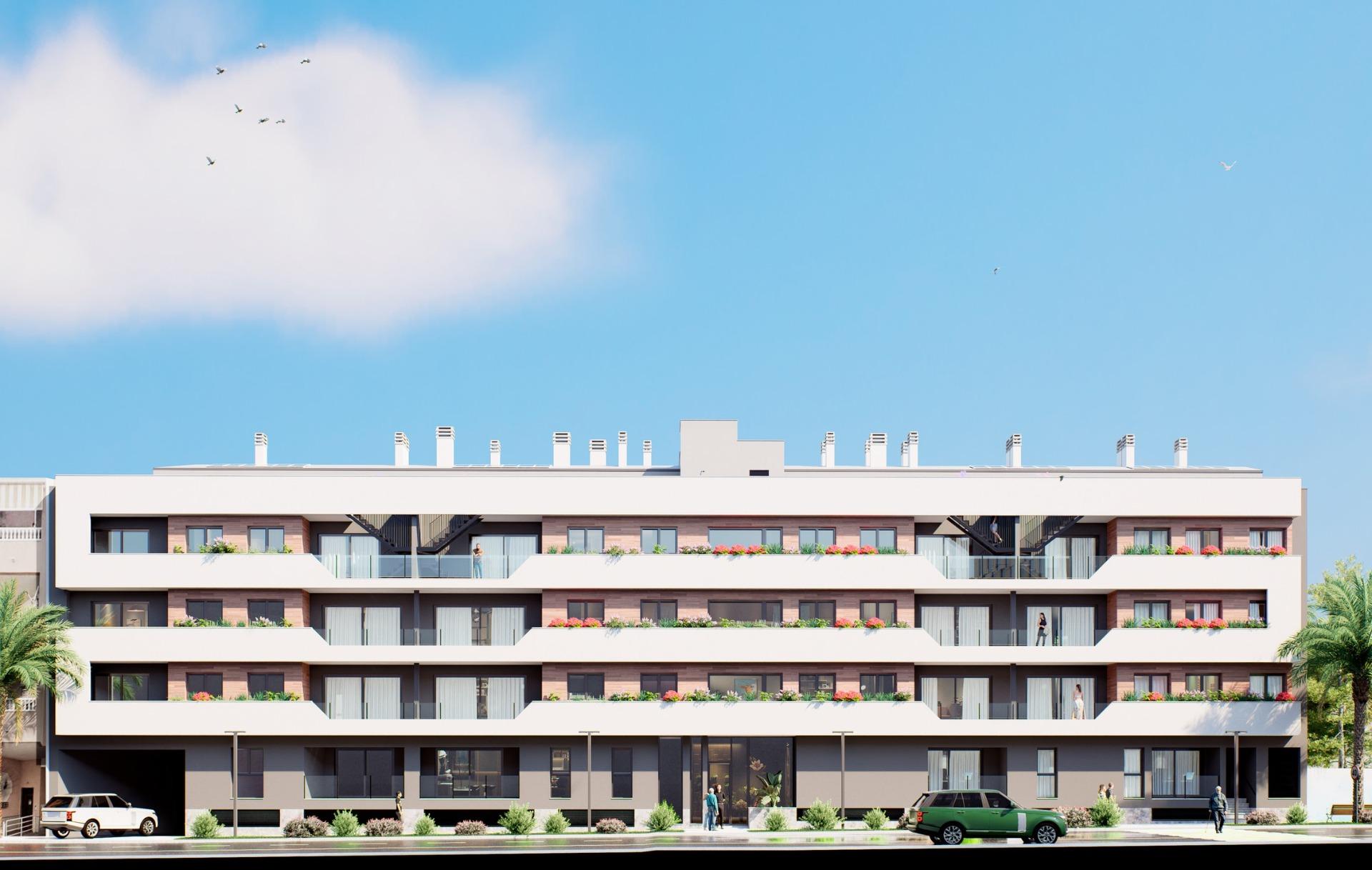 New Build - 1 Bedroom 1 Bathroom Apartment in San Pedro del Pinatar - Lo Pagan  - Murcia