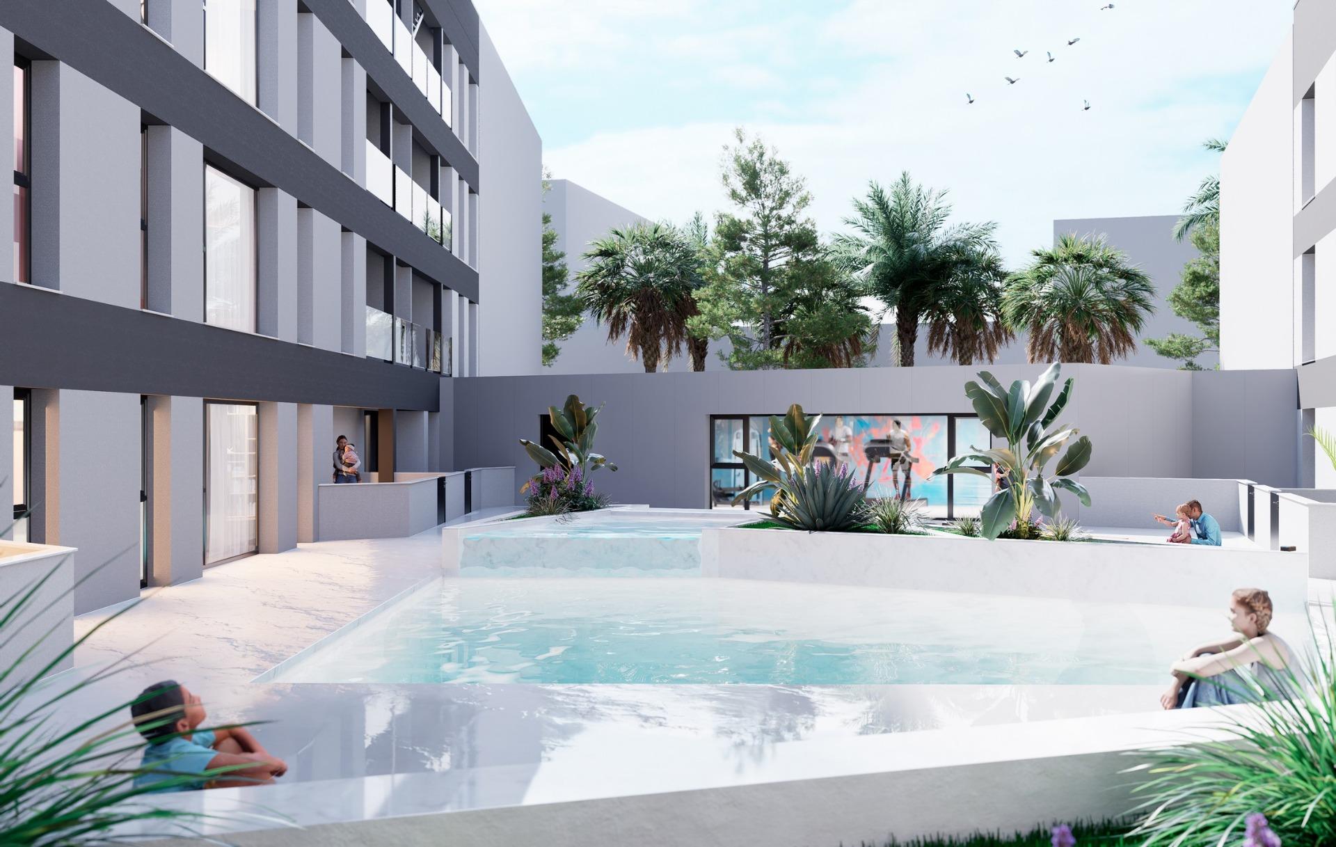New Build - 3 Bedroom 2 Bathroom Apartment in San Pedro del Pinatar - Lo Pagan  - Murcia