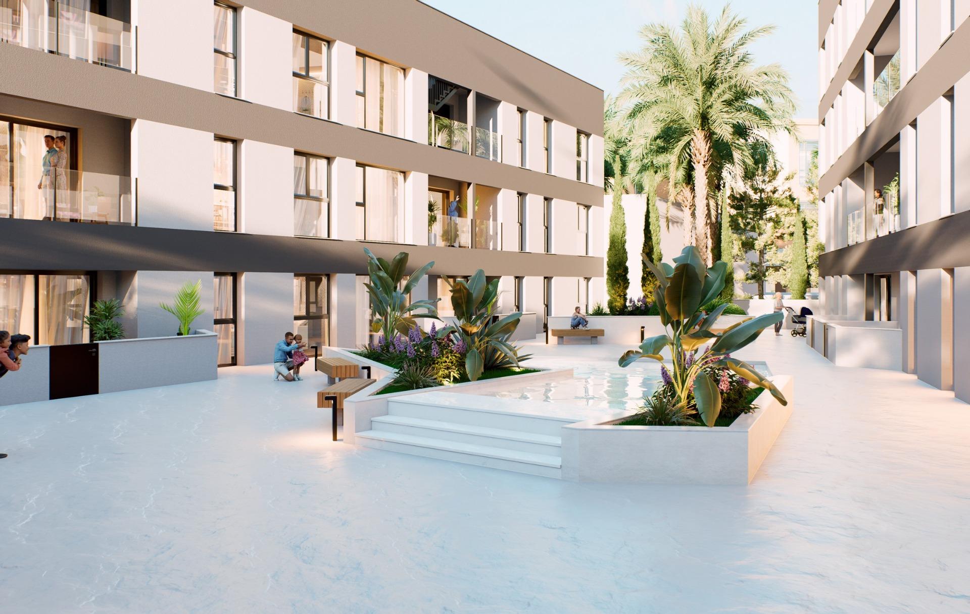 New Build - 3 Bedroom 2 Bathroom Apartment in San Pedro del Pinatar - Lo Pagan  - Murcia