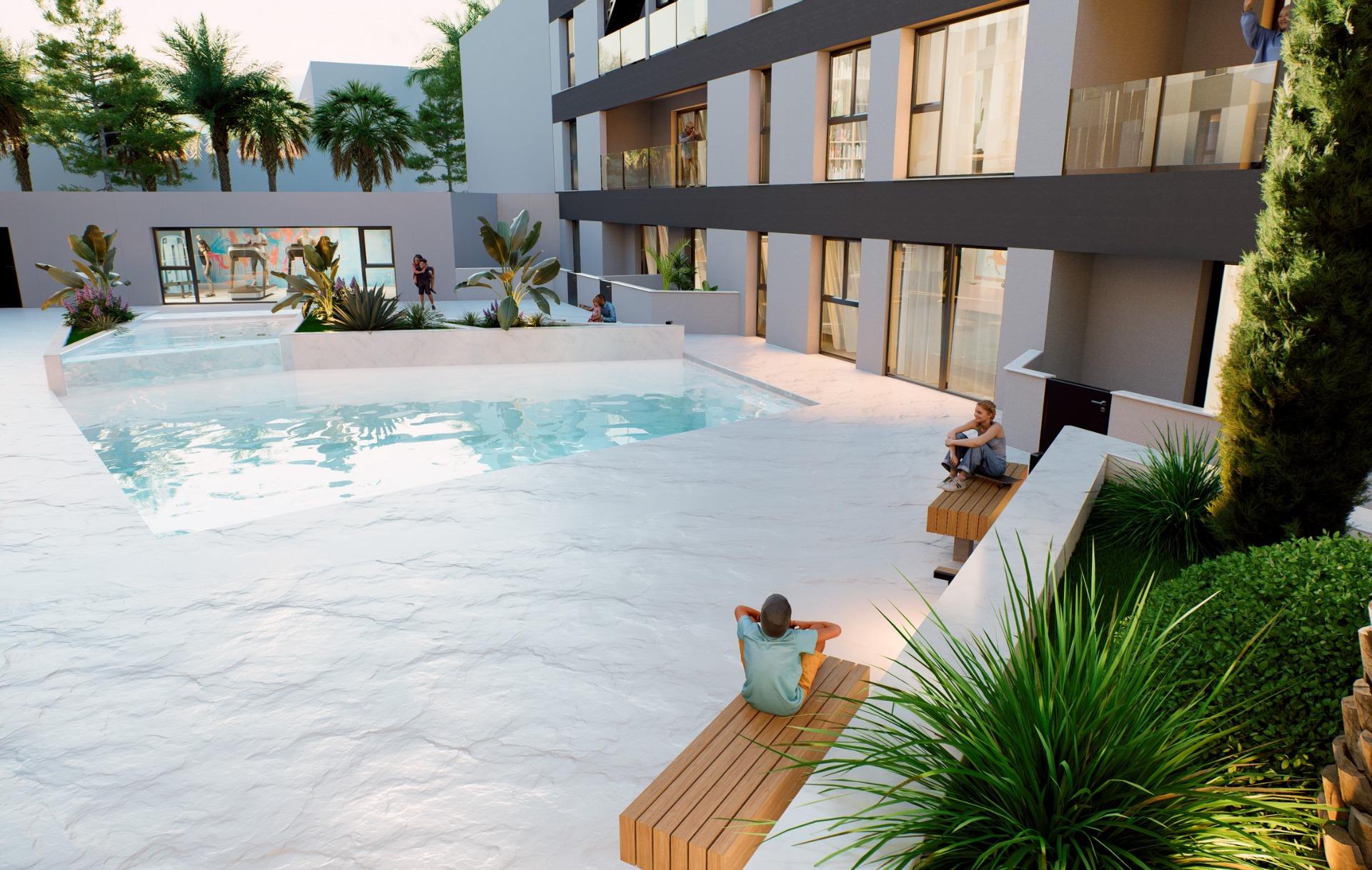 New Build - 1 Bedroom 1 Bathroom Apartment in San Pedro del Pinatar - Lo Pagan  - Murcia