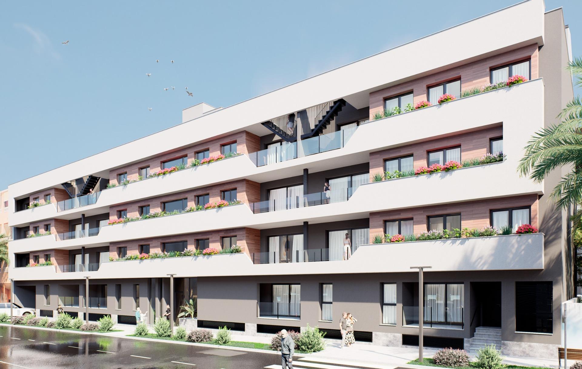 New Build - 1 Bedroom 1 Bathroom Apartment in San Pedro del Pinatar - Lo Pagan  - Murcia