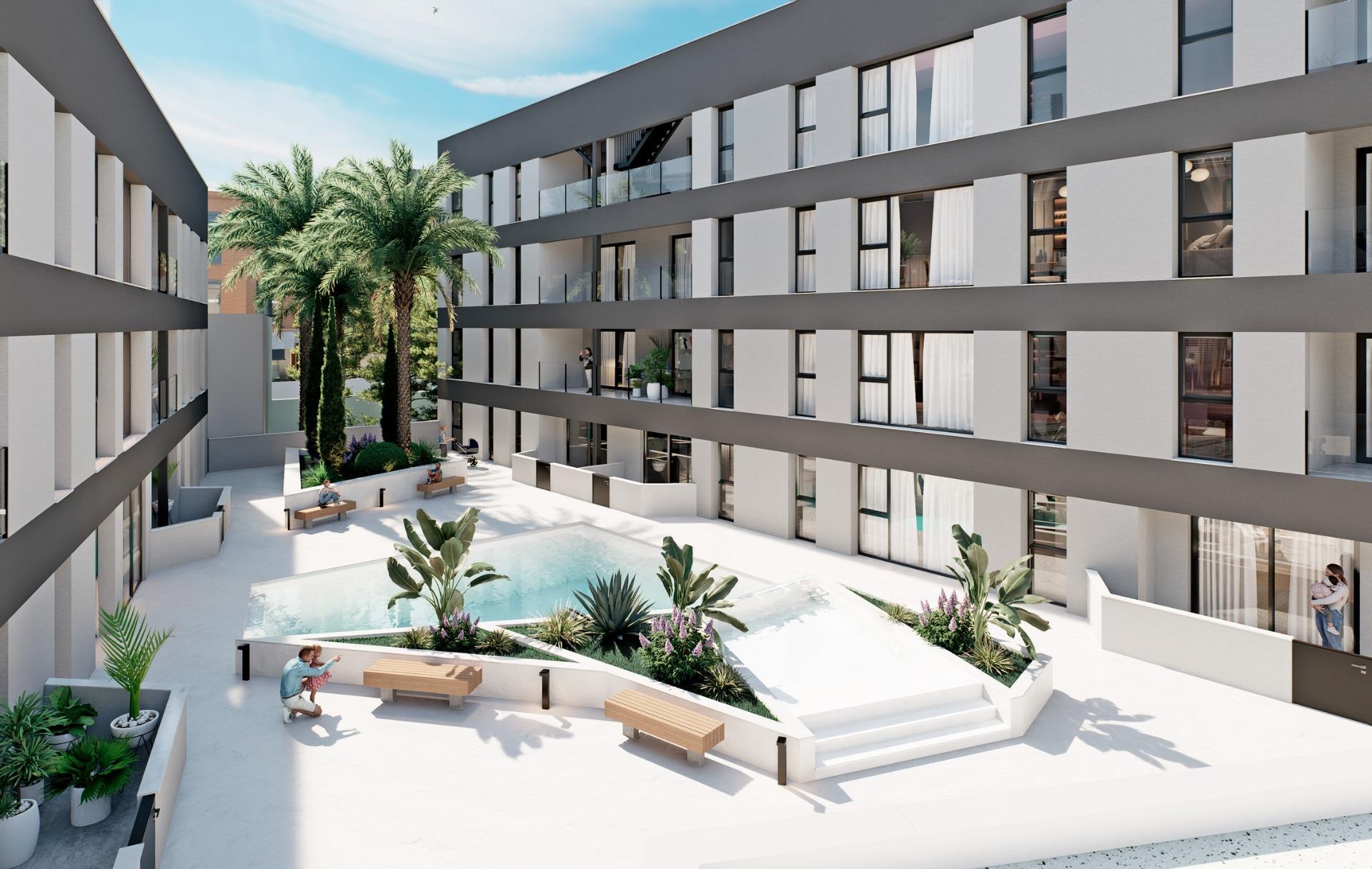 New Build - 3 Bedroom 2 Bathroom Apartment in San Pedro del Pinatar - Lo Pagan  - Murcia