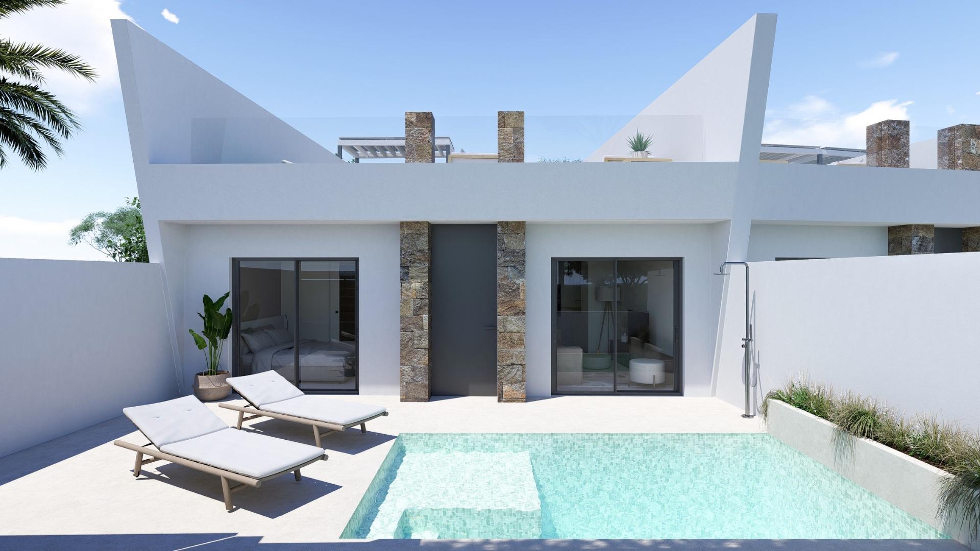 New Build - 2 Bedroom 2 Bathroom Town House in Torre Pacheco - El Alba  - Murcia