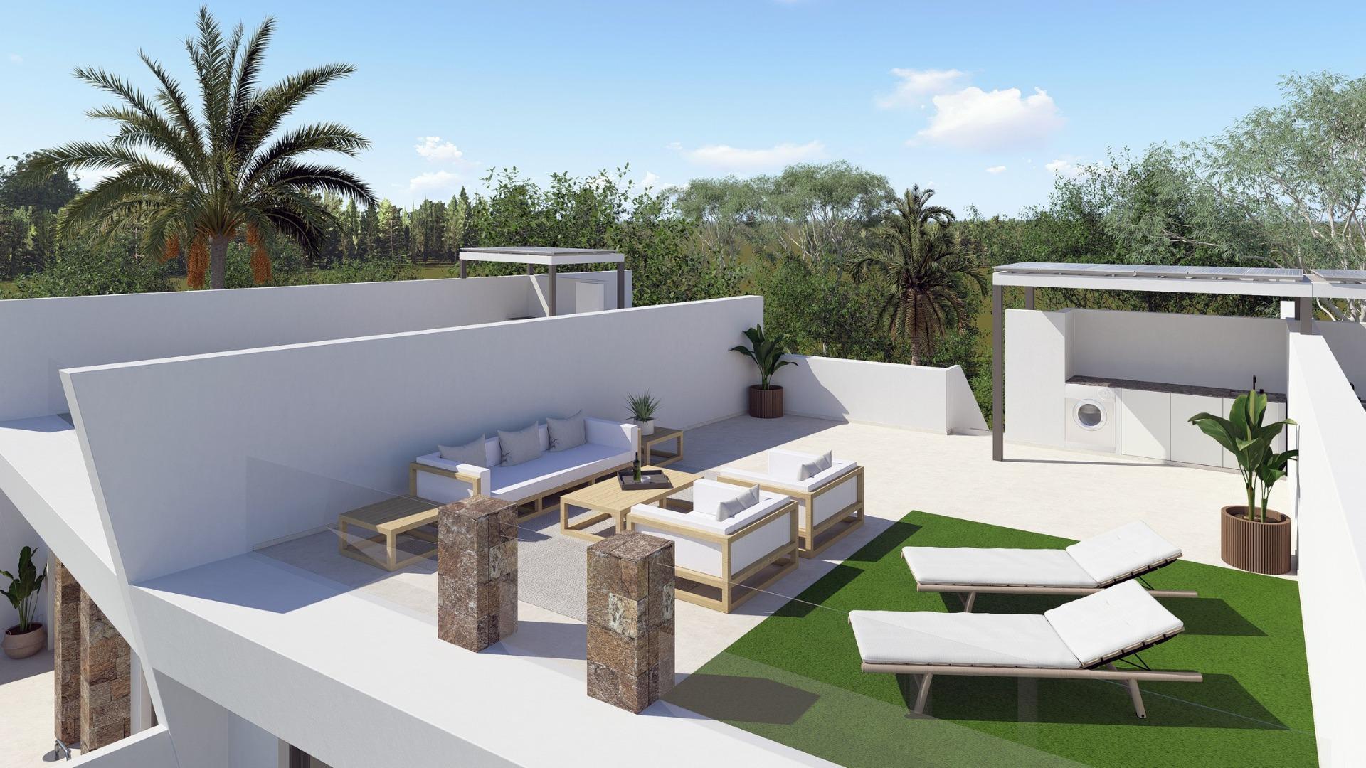 New Build - 2 Bedroom 2 Bathroom Town House in Torre Pacheco - El Alba  - Murcia