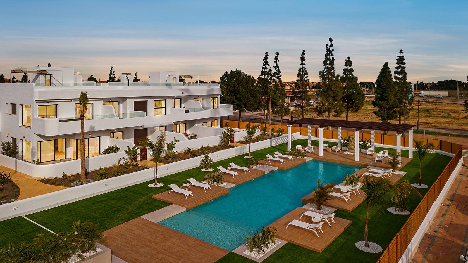 New Build - 3 Bedroom 2 Bathroom Bungalow in Los Alcazares - La Serena Golf  - Murcia