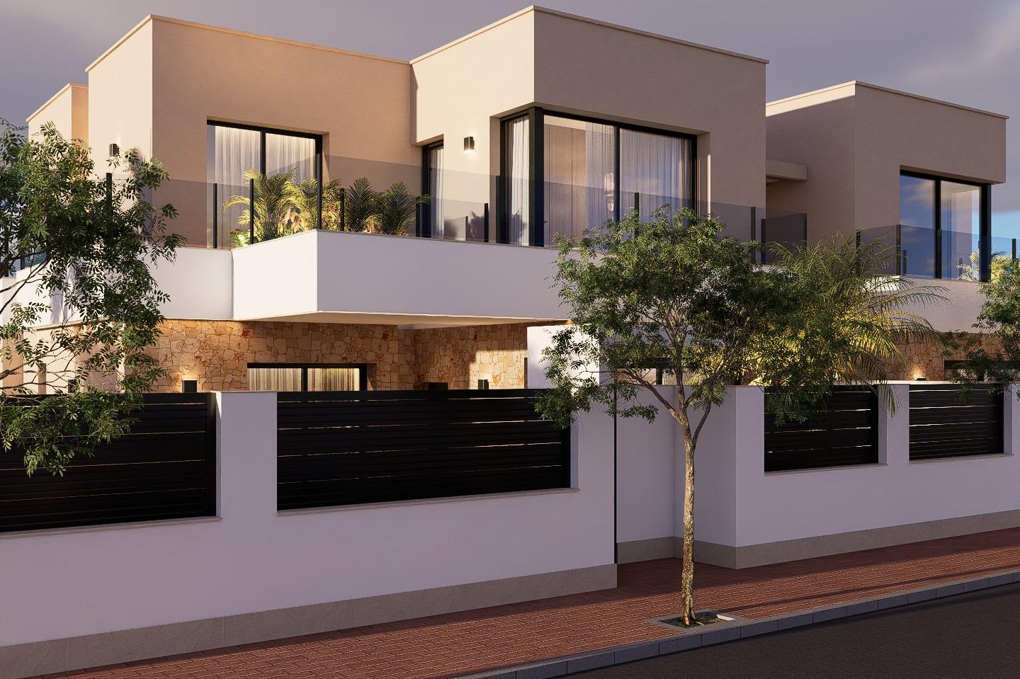 New Build - 4 Bedroom 4 Bathroom Villa in San Pedro del Pinatar - Los Antolinos  - Murcia